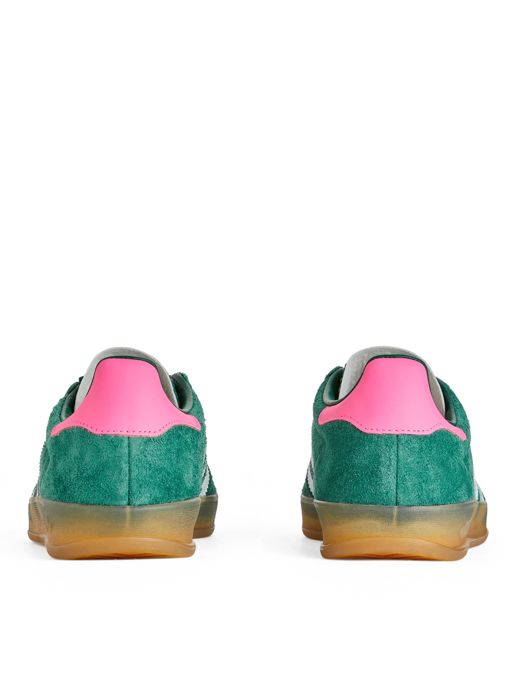 Turnschuh Gazelle Indoor von adidas – Grün/Rosa – ARKET AT