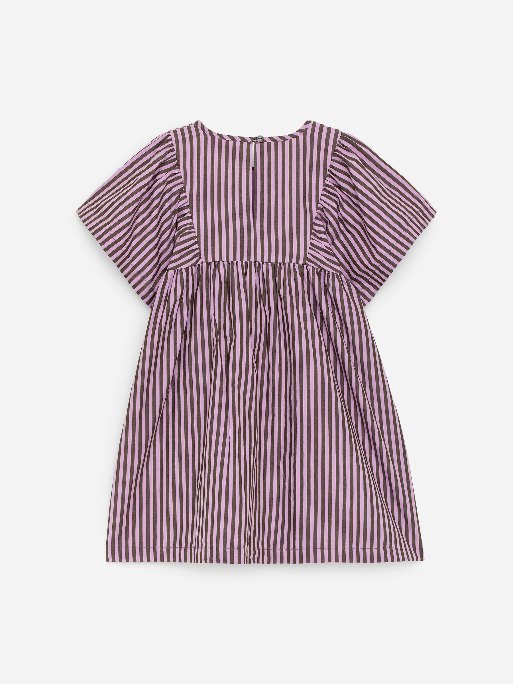Robe en popeline de coton - Lilas/Rayures - Regular fit - Enfant - StillMedia/DescriptiveStillLife - 3