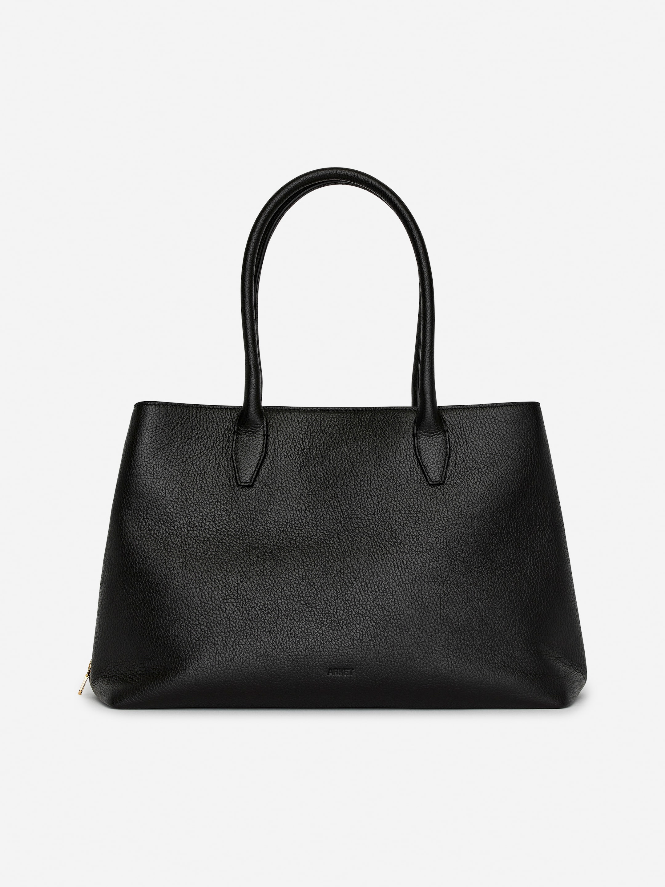Läderväska med handtag - Svart - Women - StillMedia/DescriptiveStillLife - 5