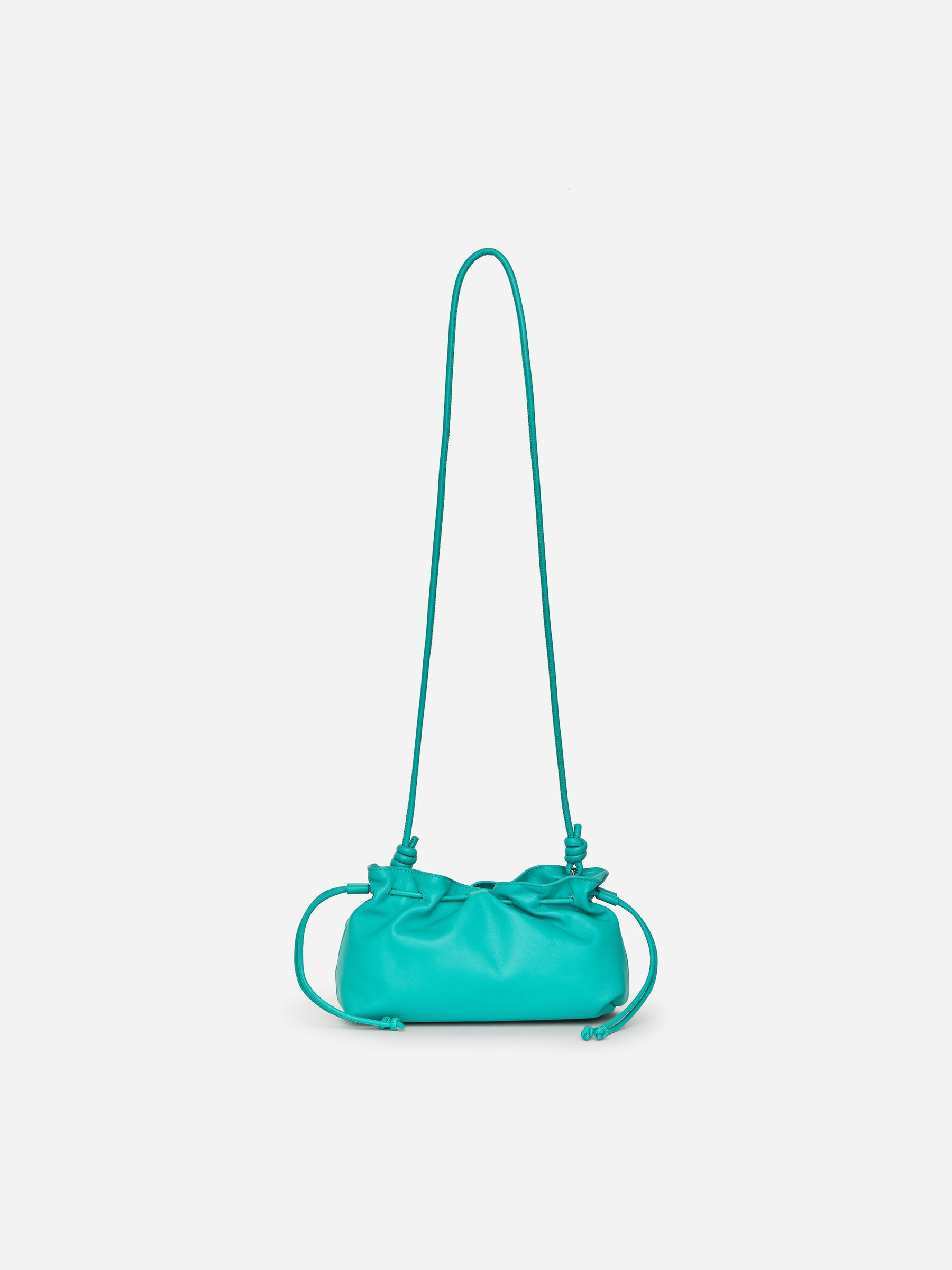 Bolso de piel pequeño-#5A999B-18588