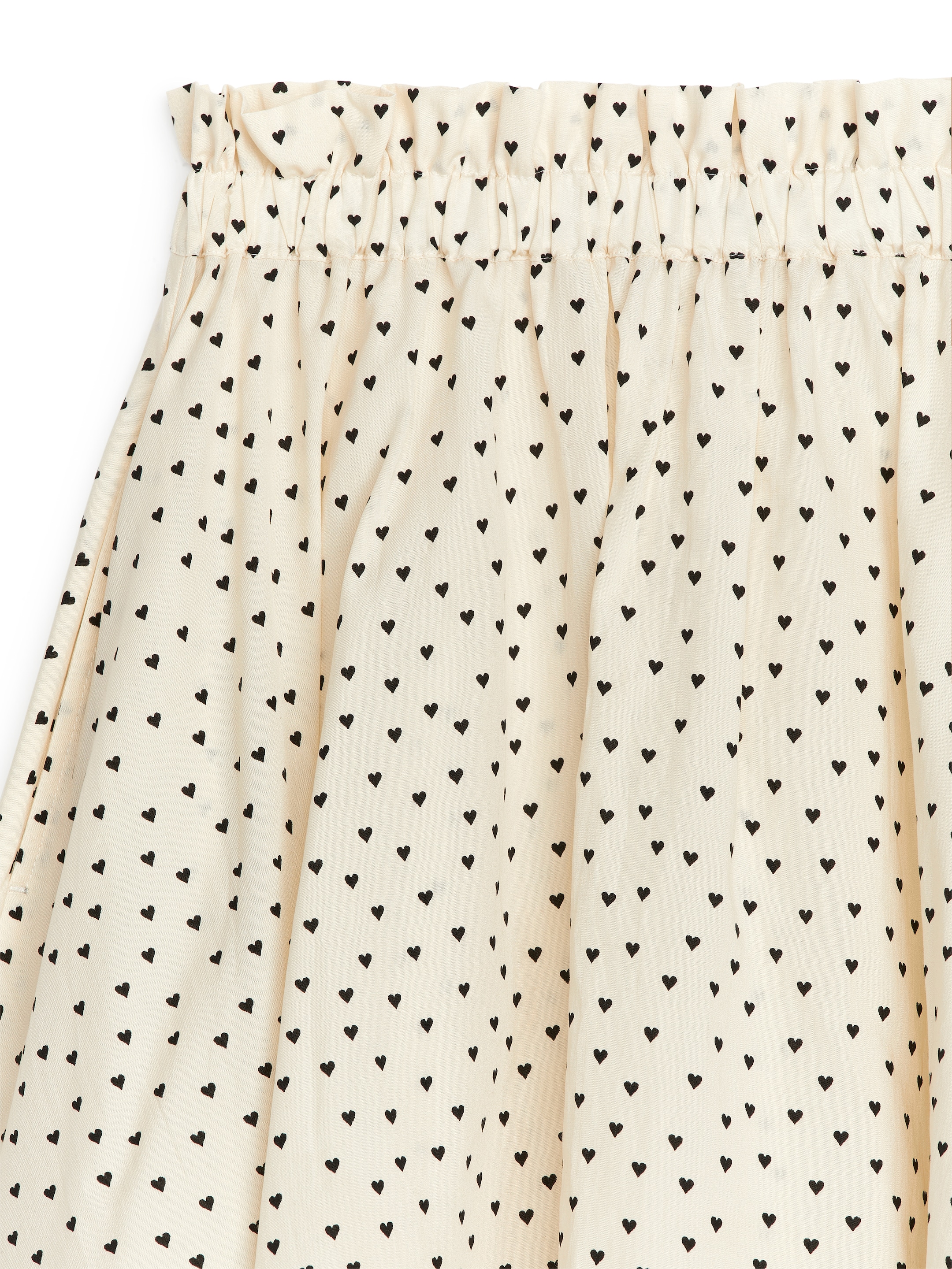 Kjol med paperbag-midja - Off-white/svart - Regular fit - Children - StillMedia/DescriptiveDetail - 2