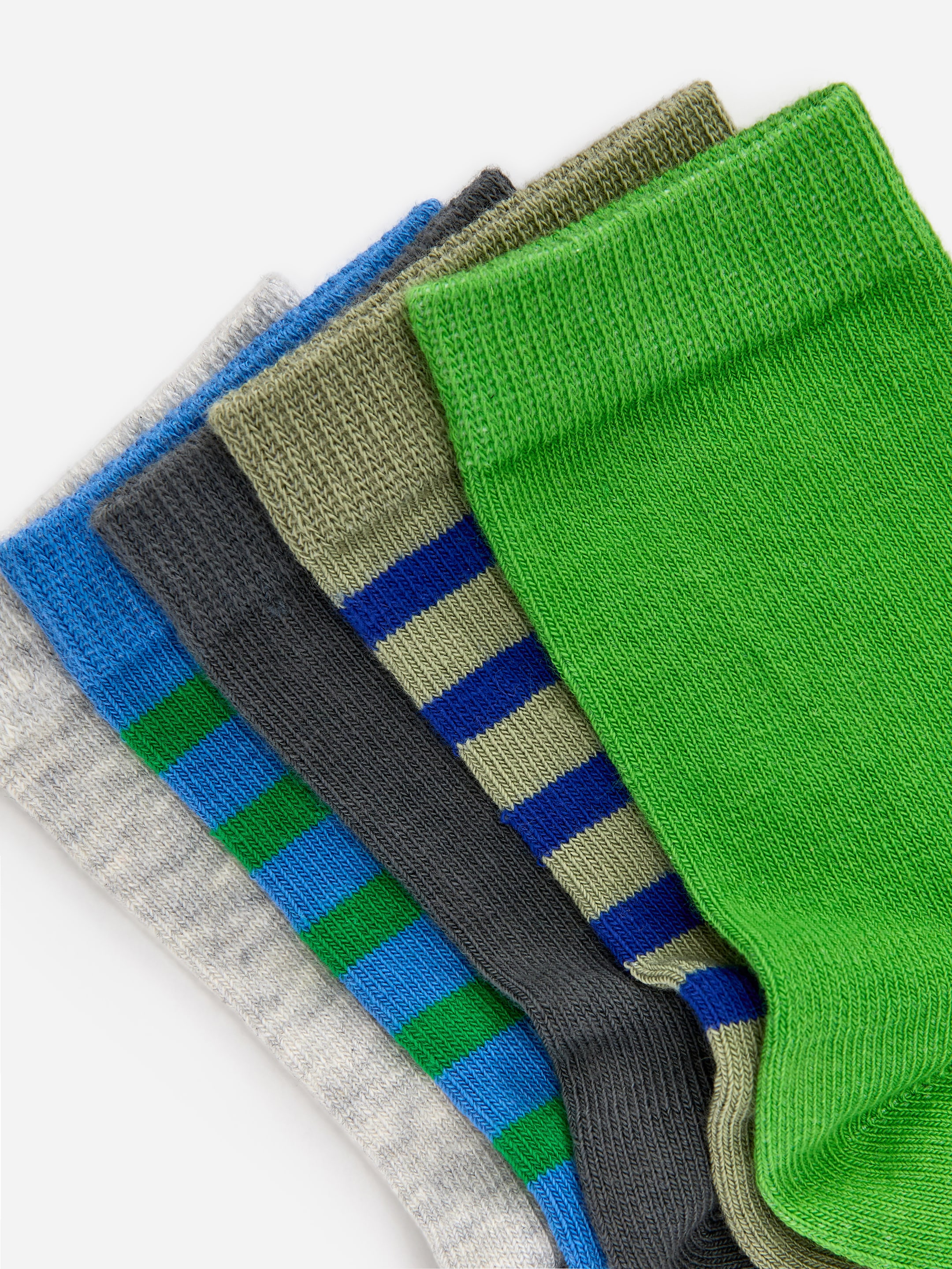 Cotton Socks Set of 5 - Multi Colour - Children - StillMedia/DescriptiveDetail - 1