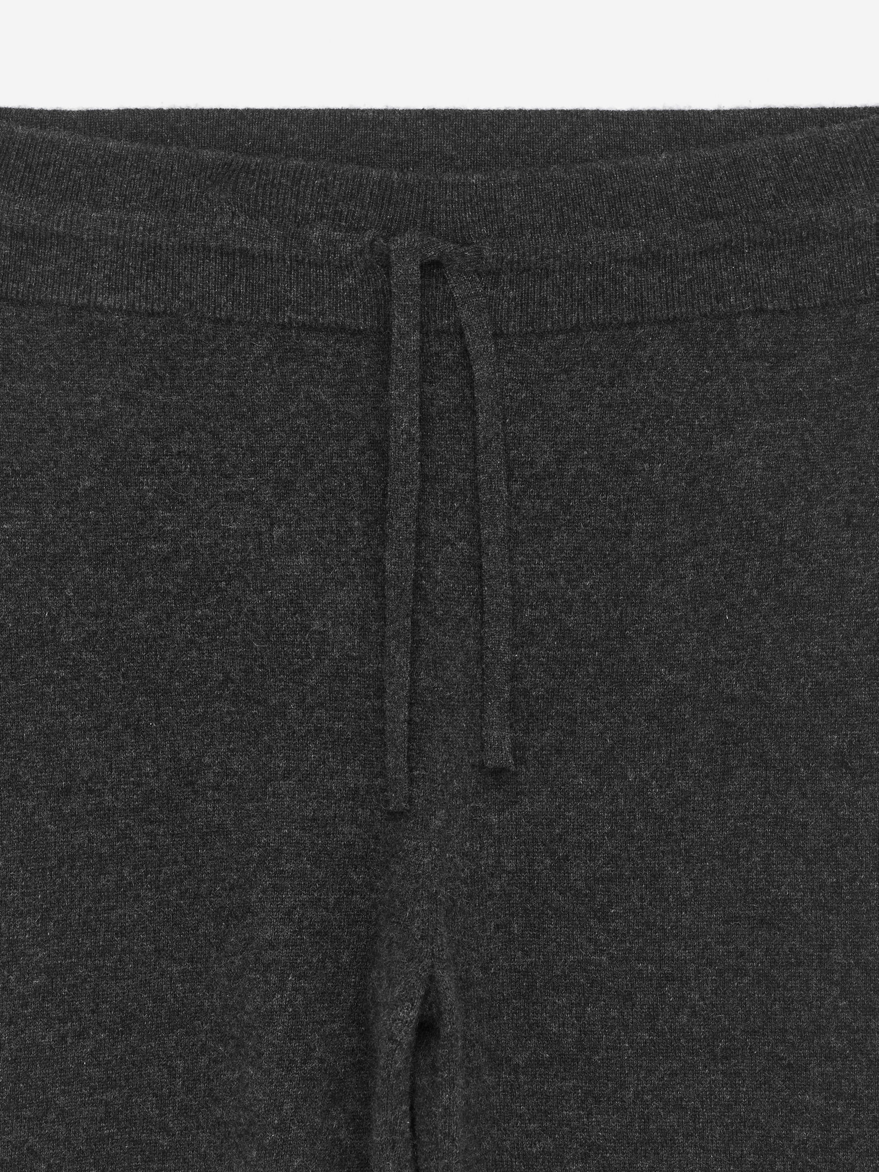 Pantalon en pur cachemire - Gris foncé - Relaxed fit - Femme - StillMedia/DescriptiveDetail - 1