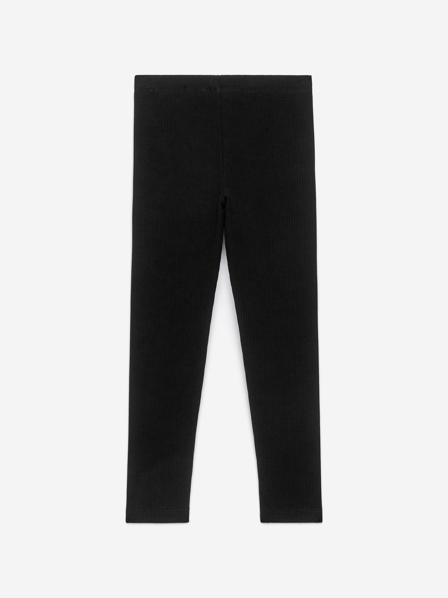 Rib Jersey Leggings - Black - Regular fit - Children - StillMedia/DescriptiveStillLife - 5