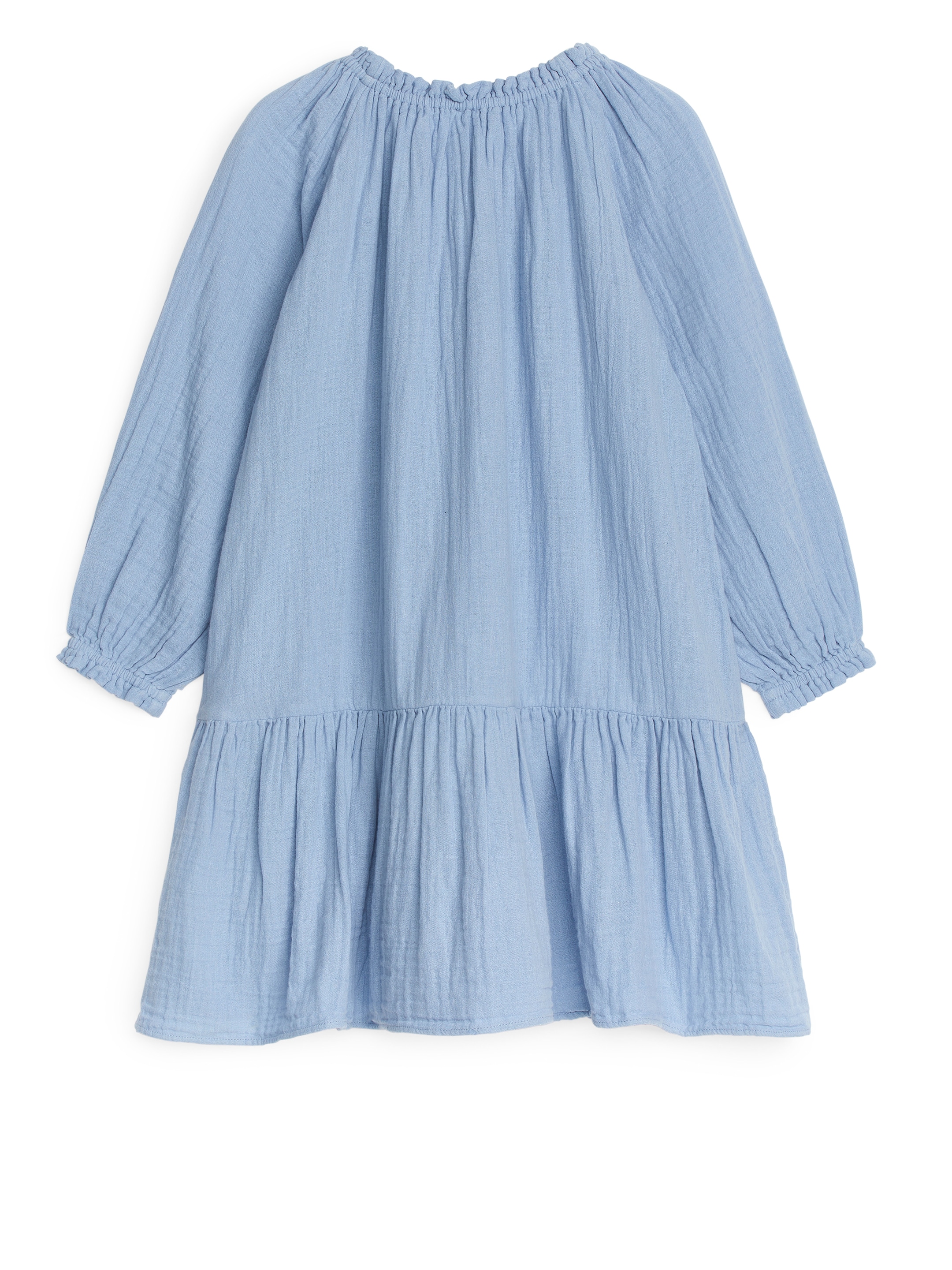 Näytä suurempi kuva: Musliinimekko - Murrettu sininen - Kids | H&M FI 2