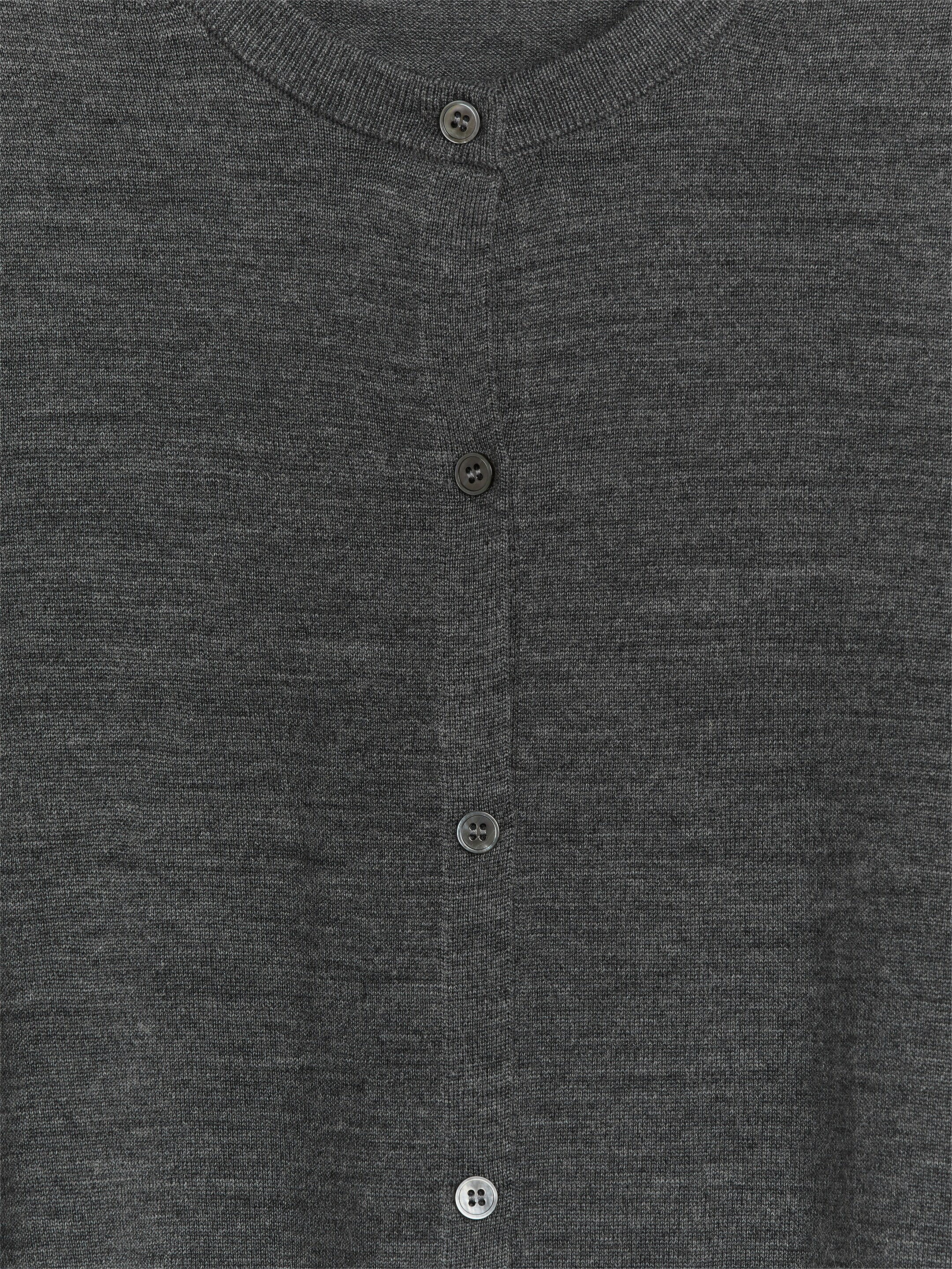 Grösseres Bild ansehen: Strickjacke aus Merinowolle - Grau - DAMEN | H&M CH 2