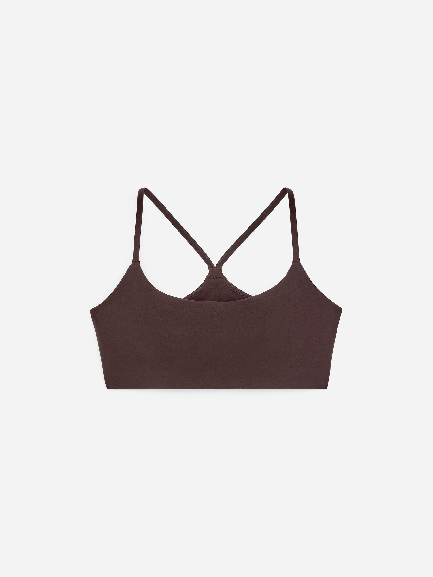 Soft Stretch Bra-Brown-17748