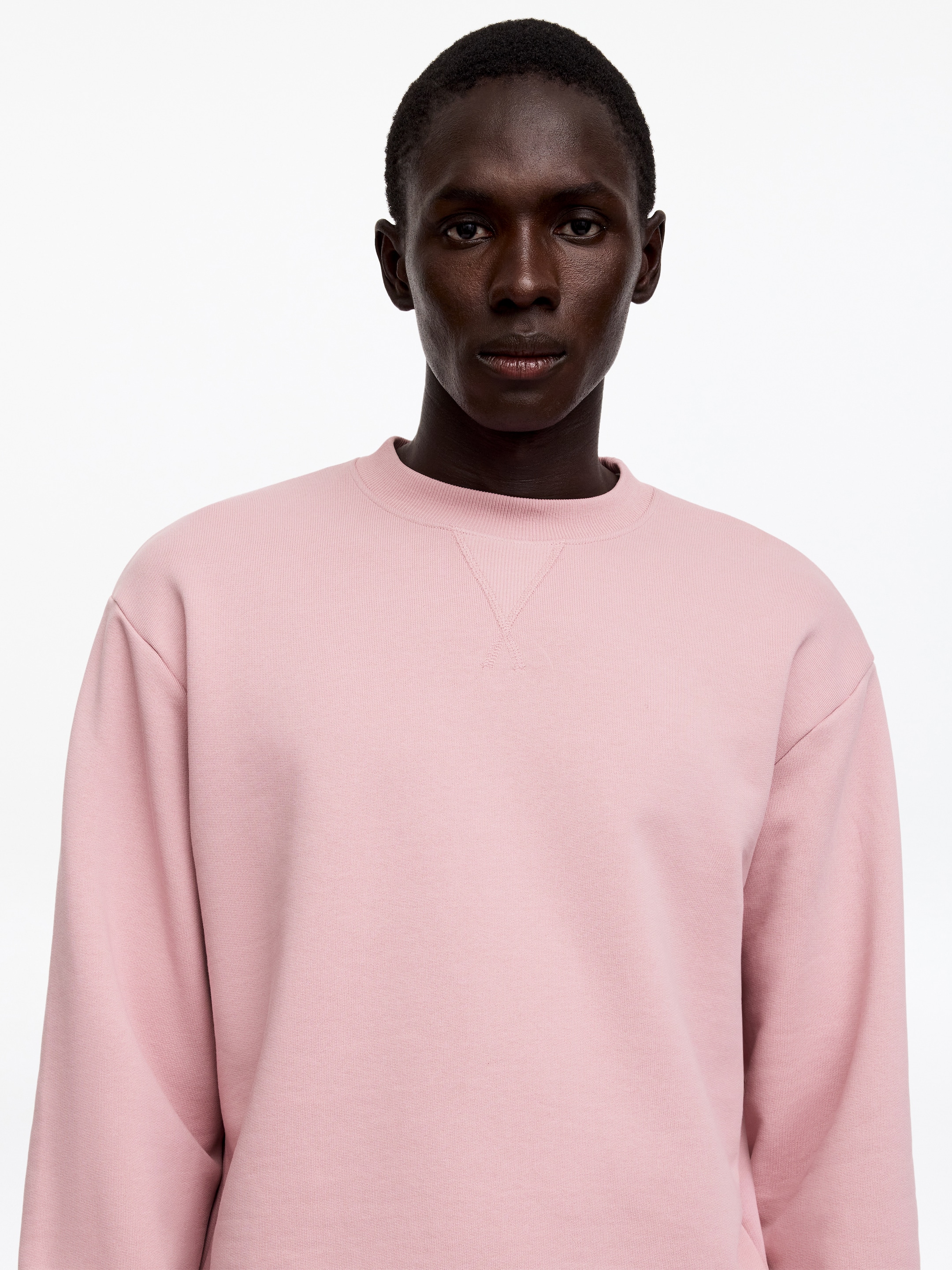 Gruba bluza - Jasnoróżowy - Fason swobodny - men - StillMedia/Lookbook - 5