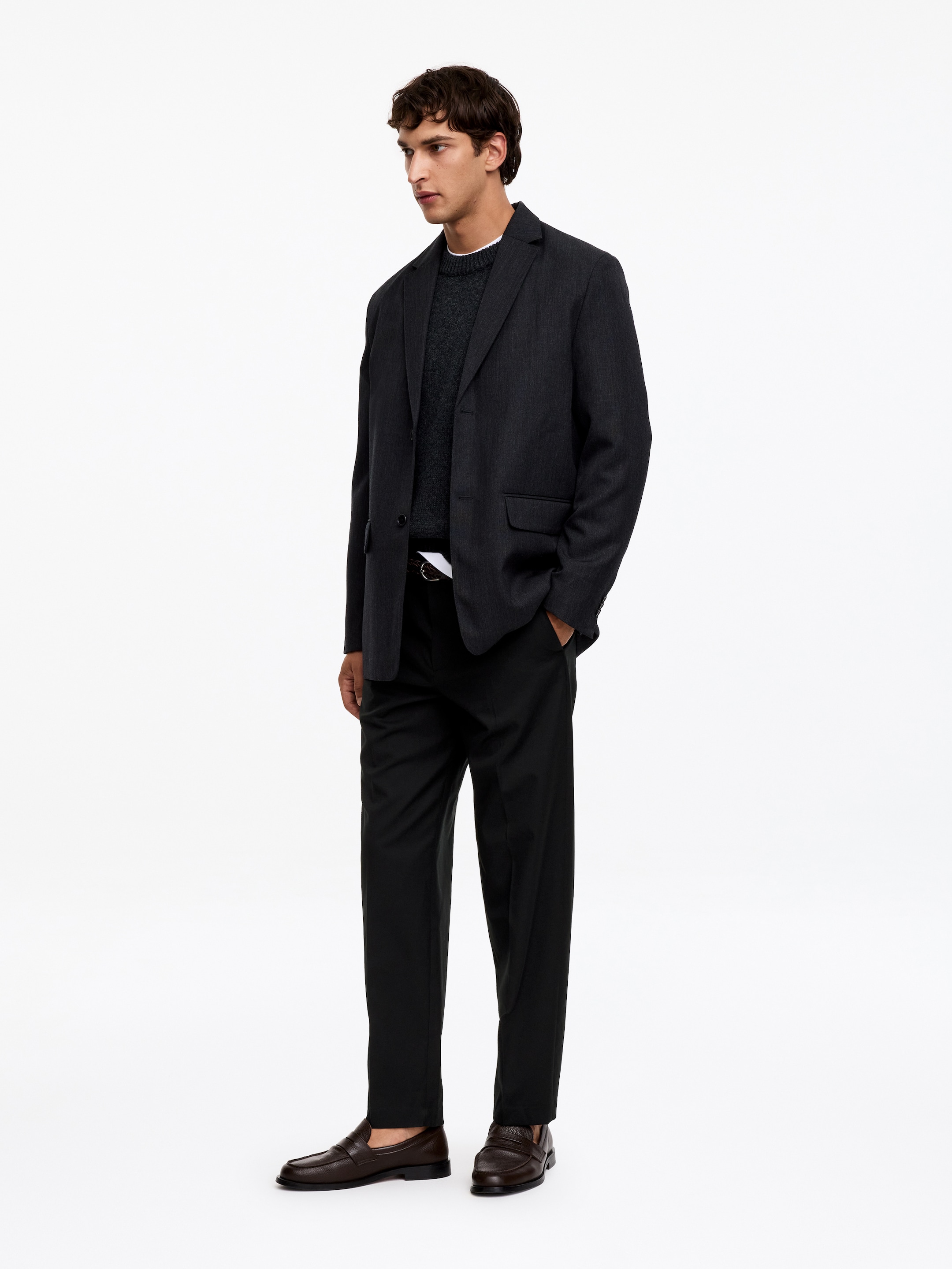 Relaxed Tailored Trousers - Black - Relaxed fit - men - StillMedia/Lookbook - 5