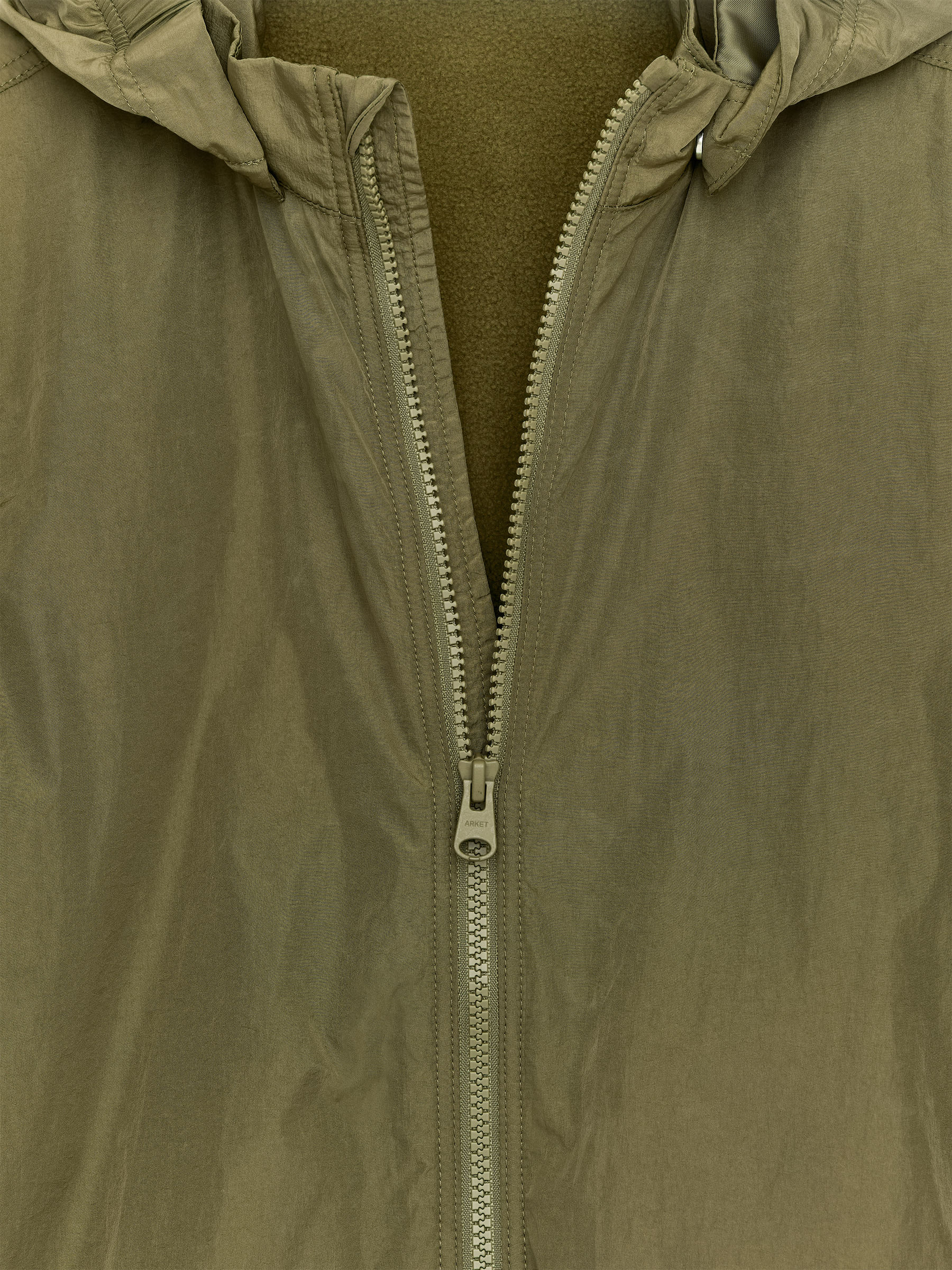 Fleece-Lined Shell Jacket - Green - Regular fit - Children - StillMedia/DescriptiveDetail - 2