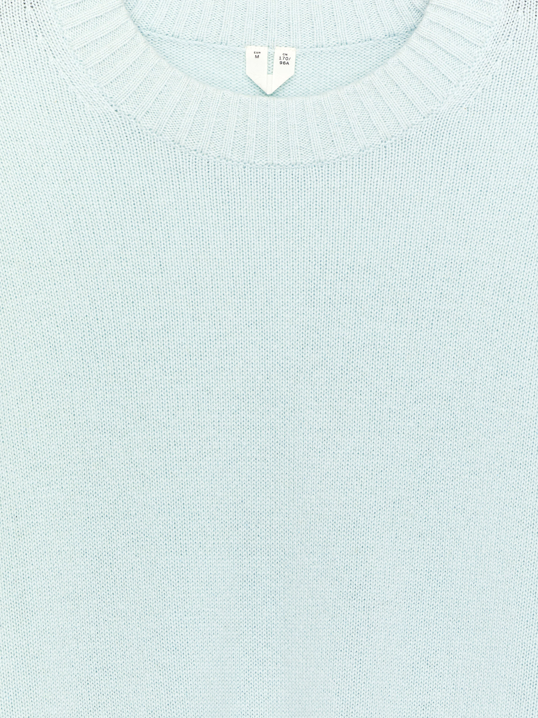 Oversized Pure Cashmere Jumper​ - Light Turquoise - Relaxed fit - Women - StillMedia/DescriptiveDetail - 1