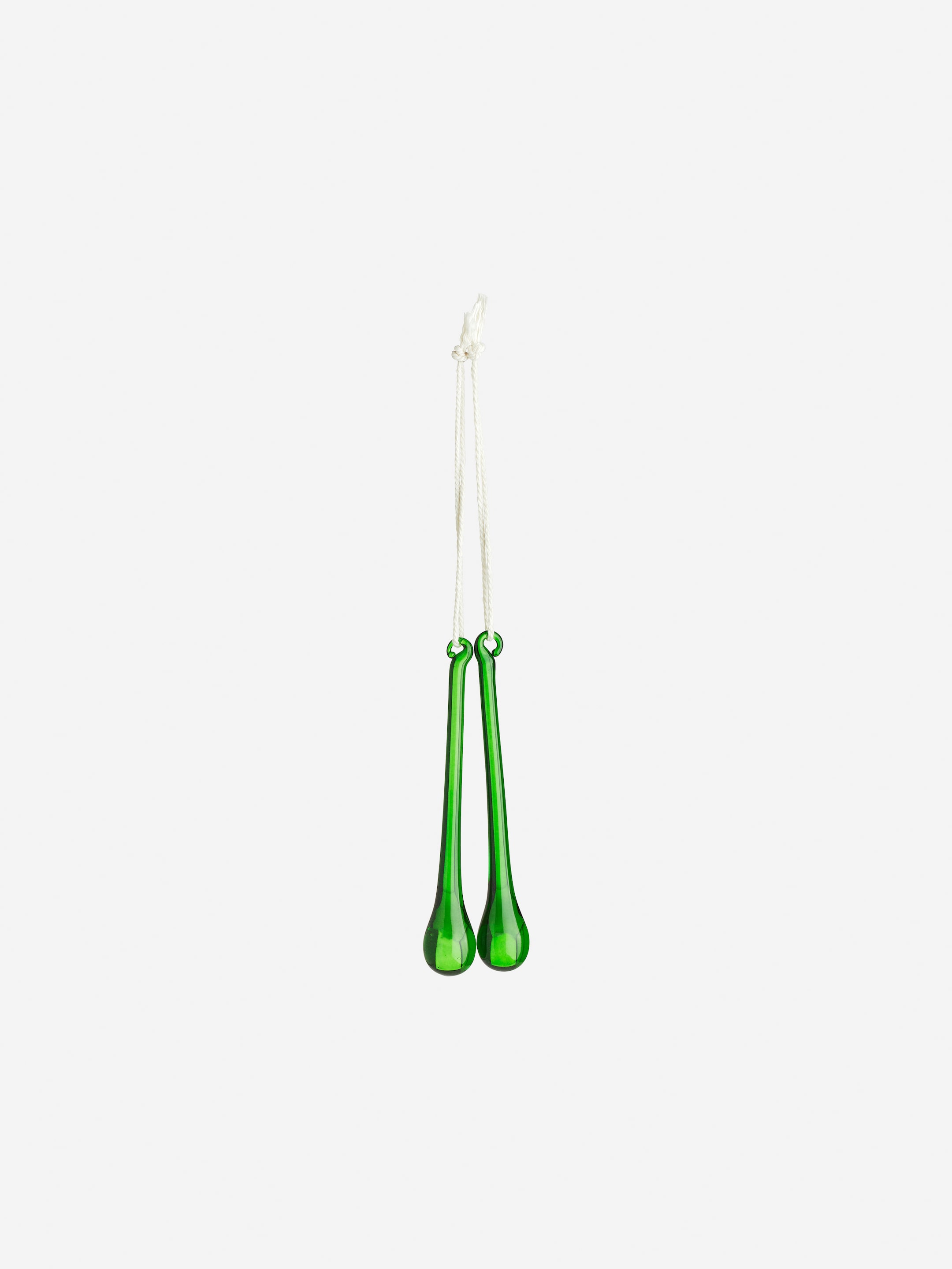 Glass Drops Set of 2-#8BD700-7686