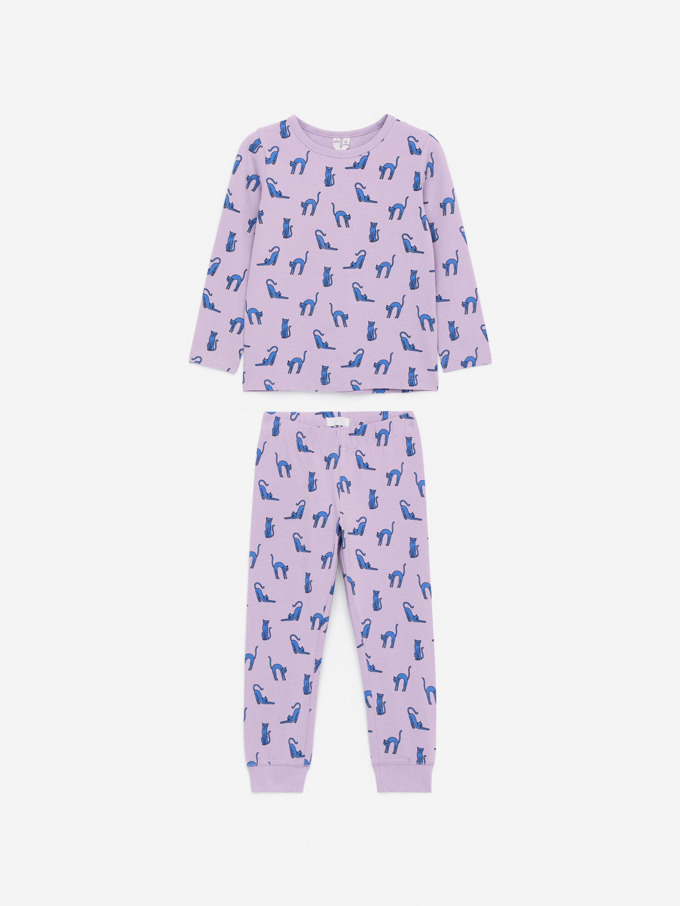 Jersey Pyjama Set - Lilac - Regular fit - Children - StillMedia/DescriptiveStillLife - 3