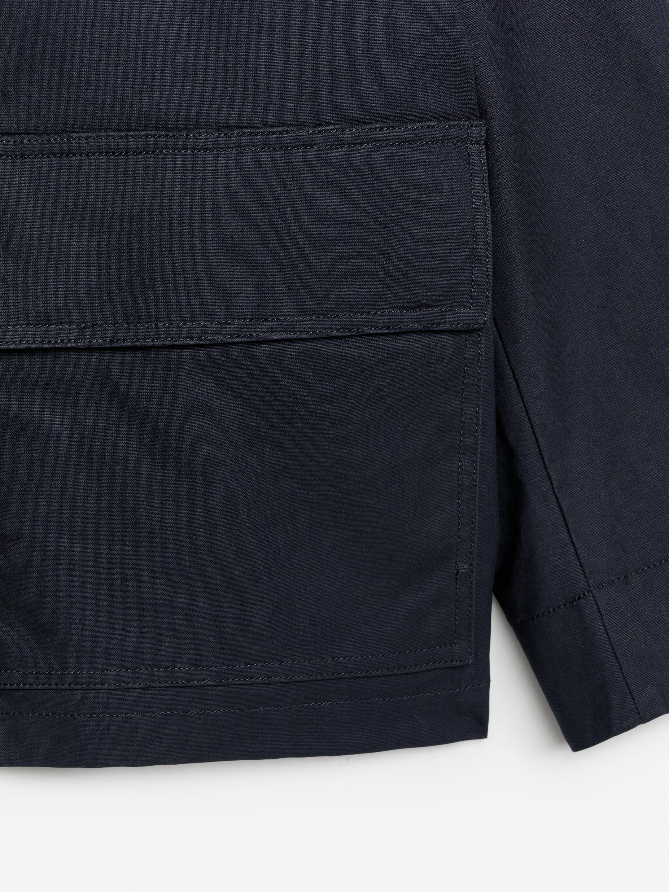Zobraziť väčší obrázok: Voskovaná bavlnená bunda - Tmavomodrá - MUŽI | H&M SK 8