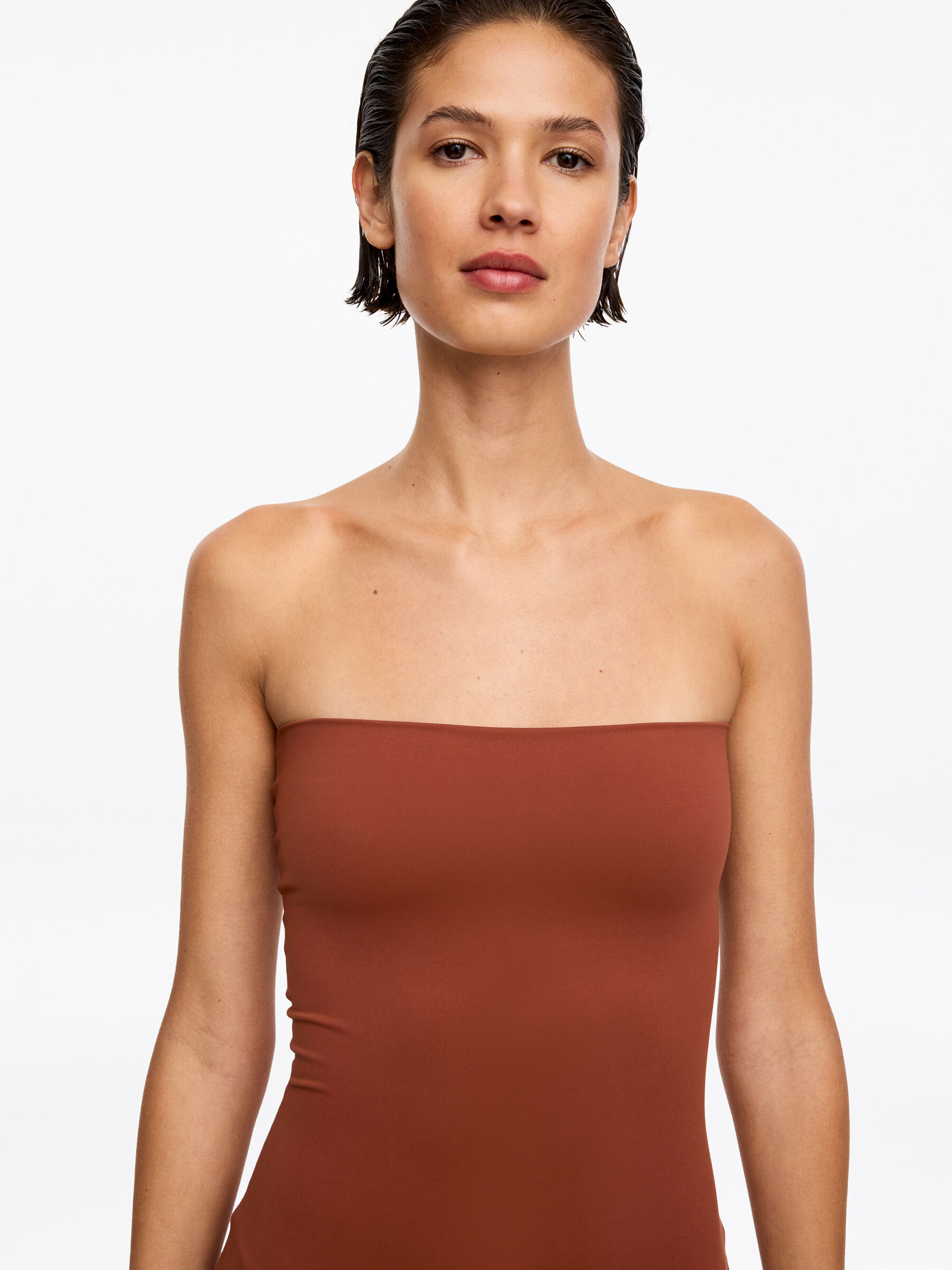 Bikinihose mit Umschlagbund - Braun - Women - StillMedia/Lookbook - 9