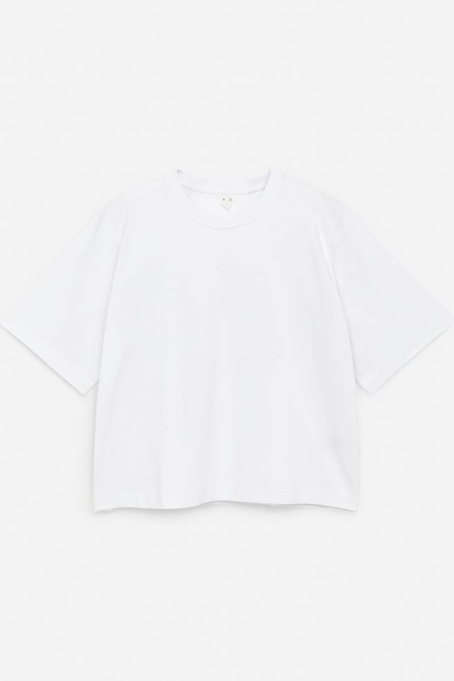 Signature Boxy T-Shirt - White/Red/Off White/Black/Washed Pink/White/Brown - 1