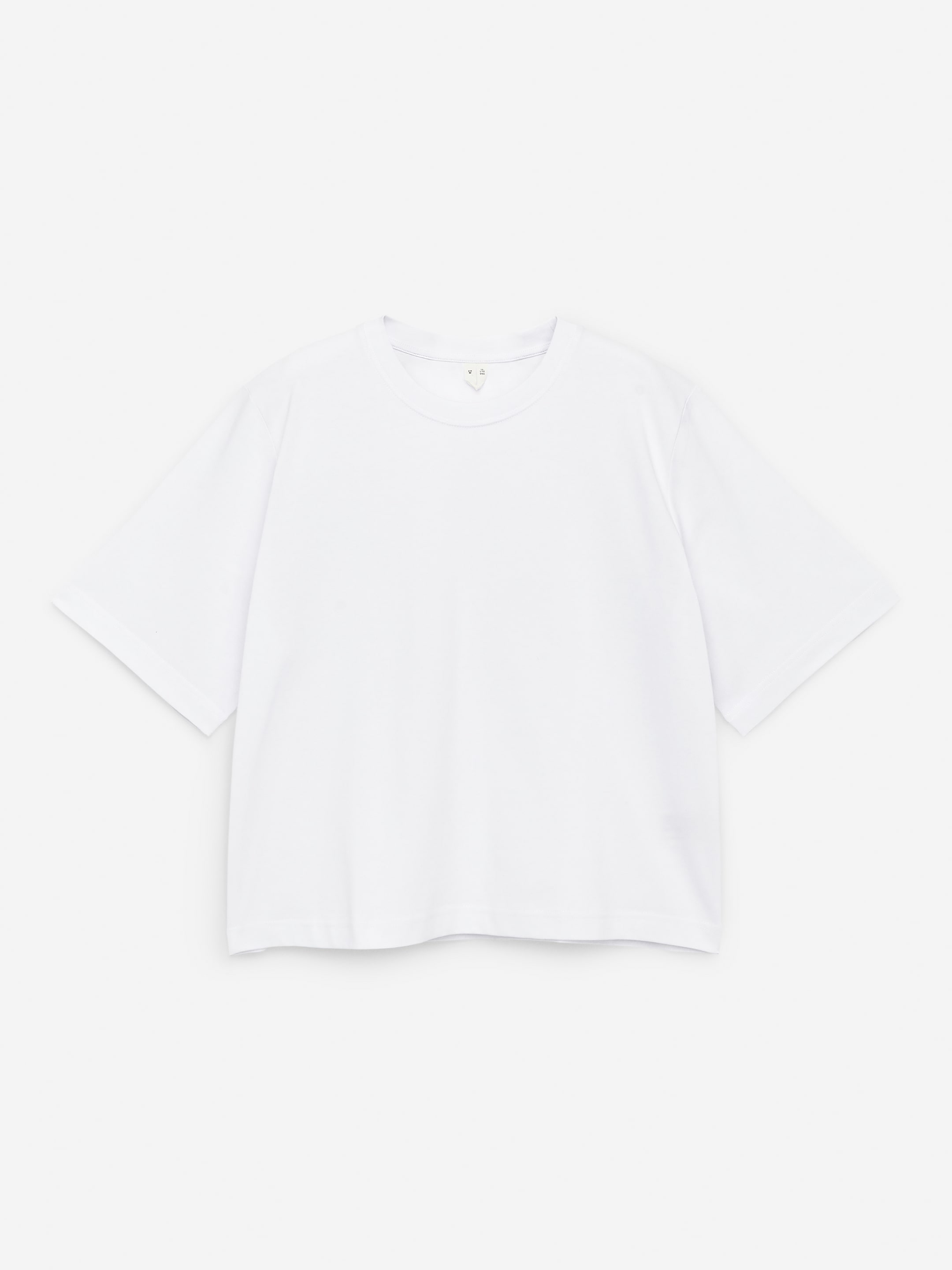 Signature Boxy T-Shirt-#FFFFFF-14955