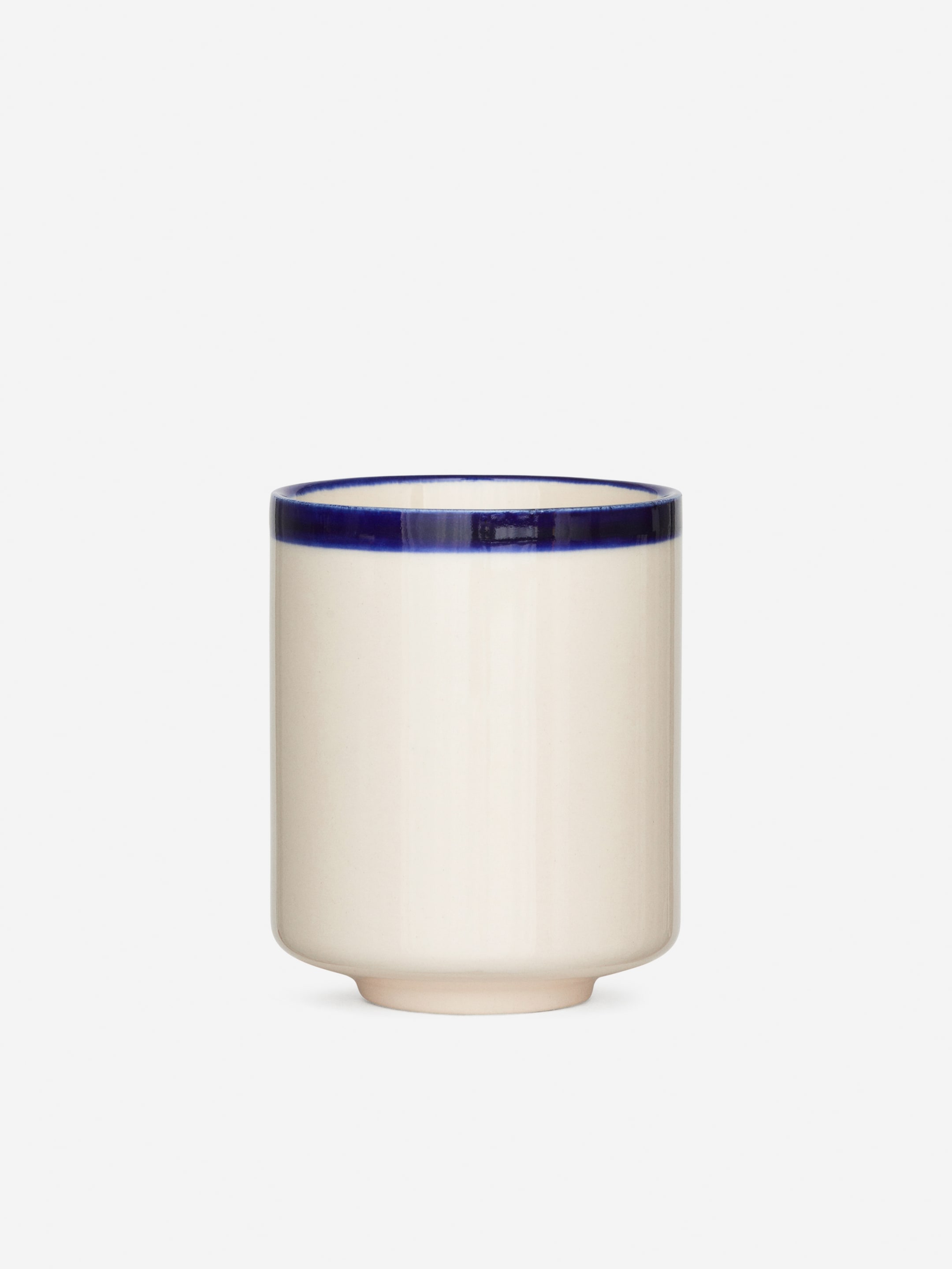 Stoneware Cups Set of 2 - White/Blue - Homeware - StillMedia/DescriptiveDetail - 1