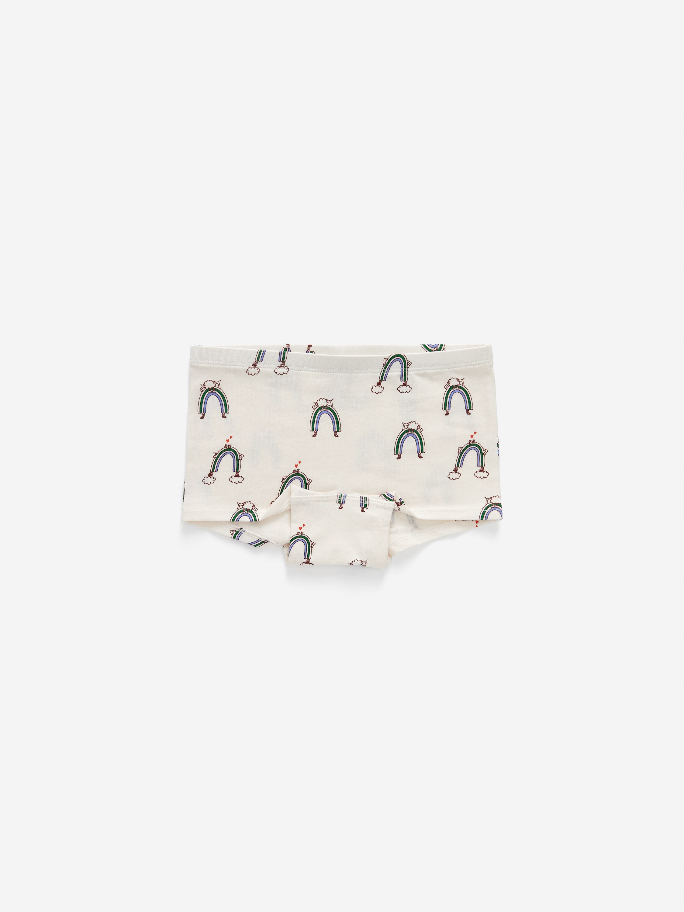 Cotton Jersey Boxers Set of 3 - Off White/Rainbow - Children - StillMedia/DescriptiveStillLife - 4