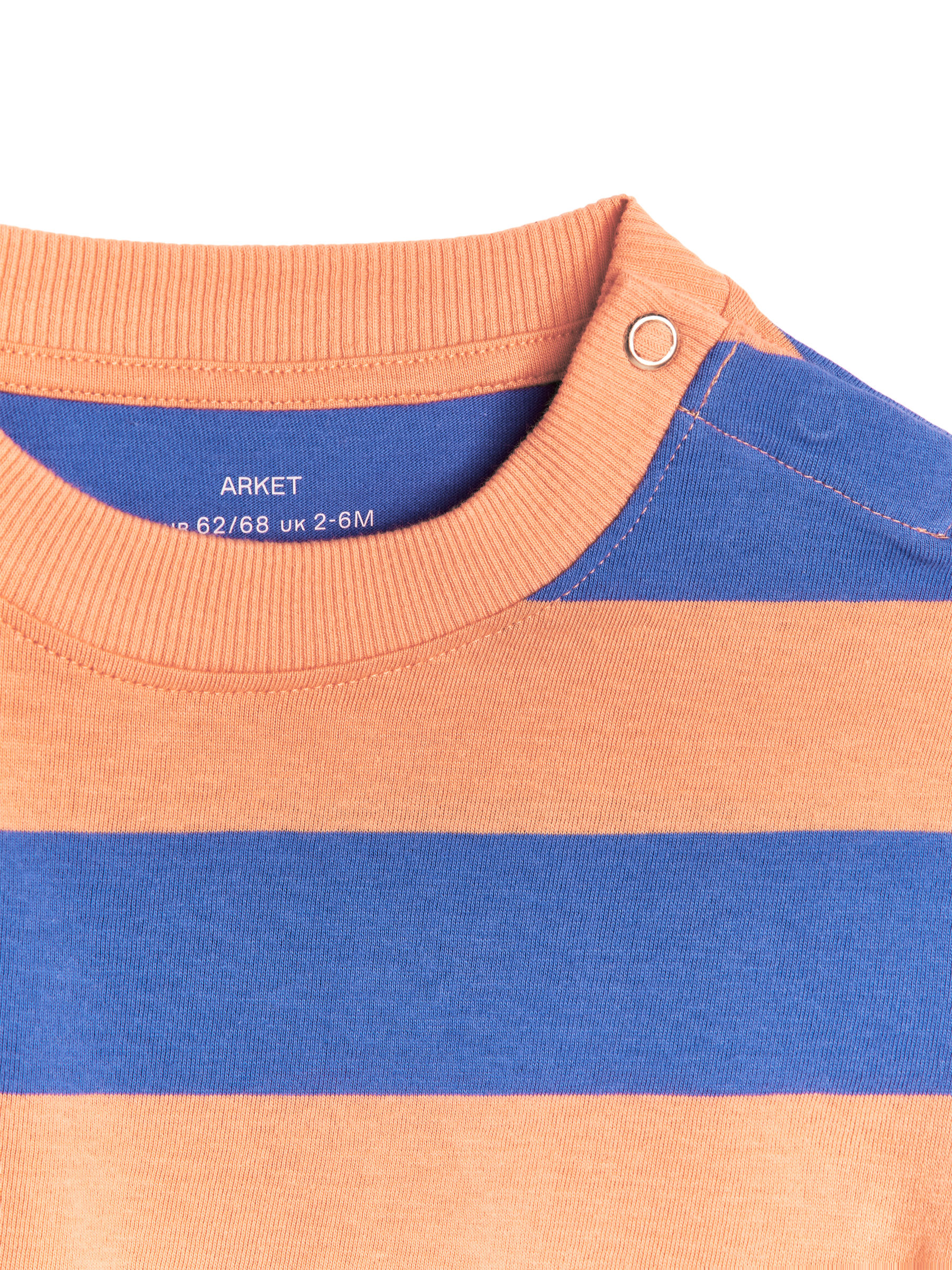 Kurzärmeliger Jersey-Strampler - Blau/Orange - Slim Fit - Kinder - StillMedia/DescriptiveDetail - 3