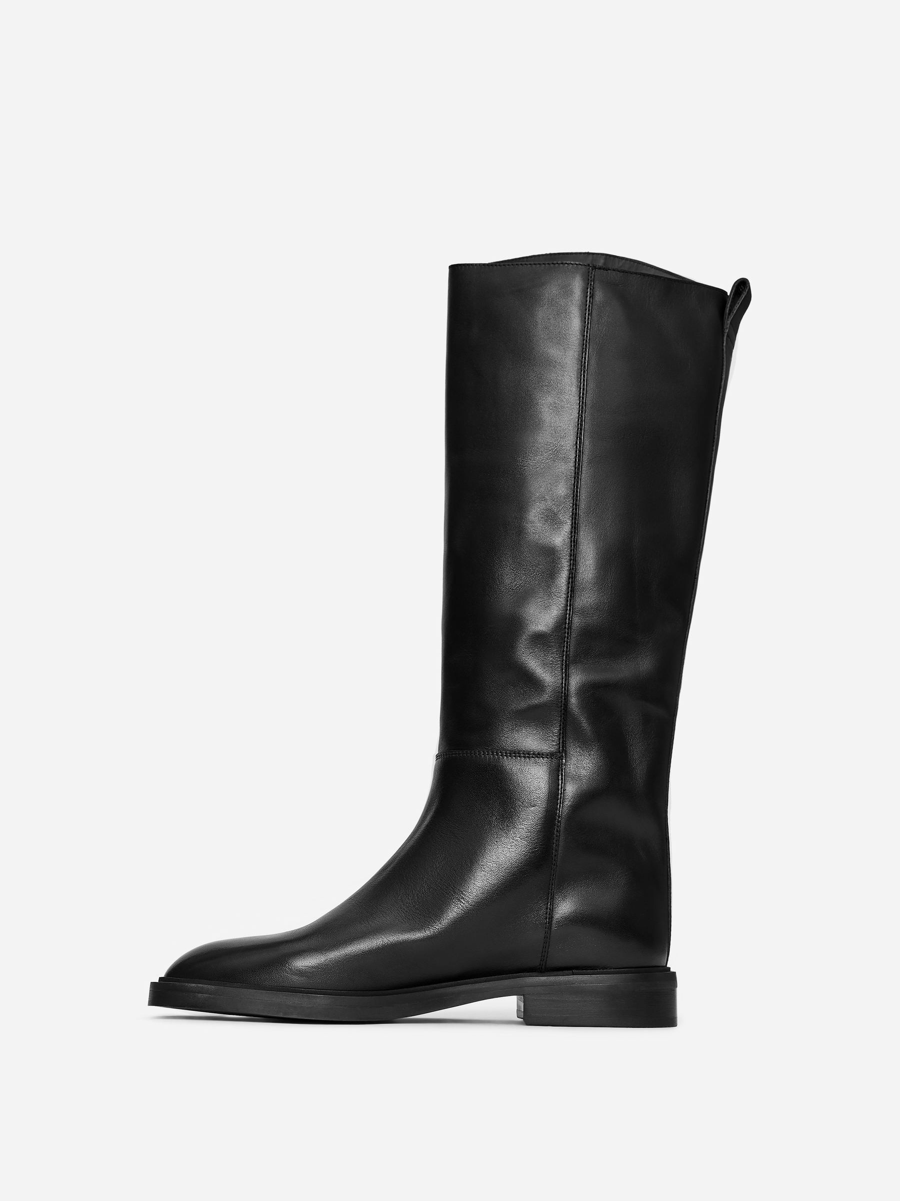 Leather Riding Boots - Black - Women - StillMedia/DescriptiveStillLife - 6