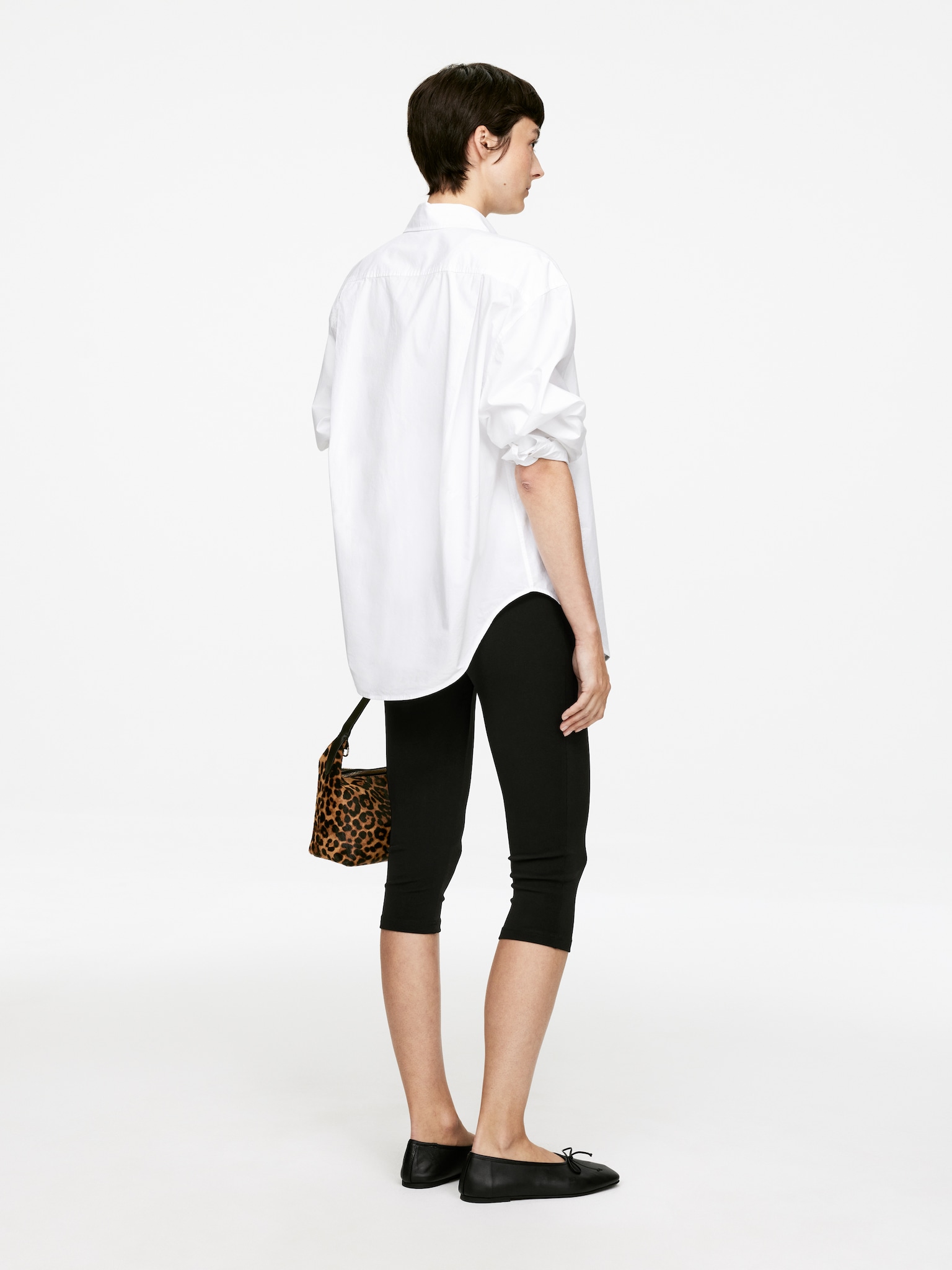 Capri-Leggings - Schwarz - 4