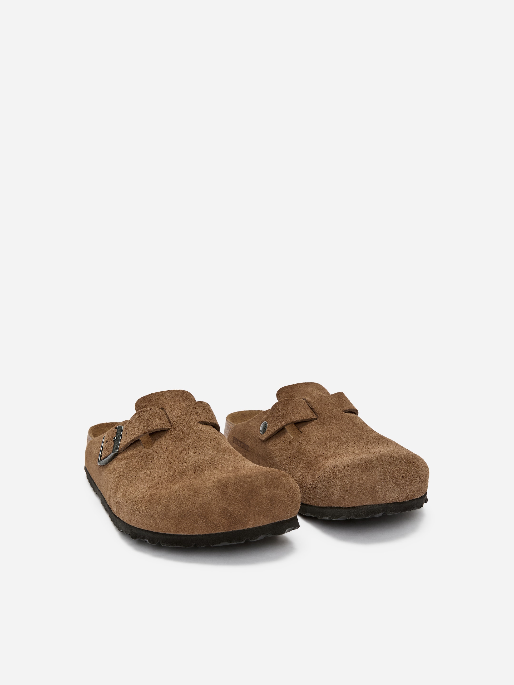Veloursledersandale Boston von Birkenstock - Braun - Men - StillMedia/DescriptiveStillLife - 7