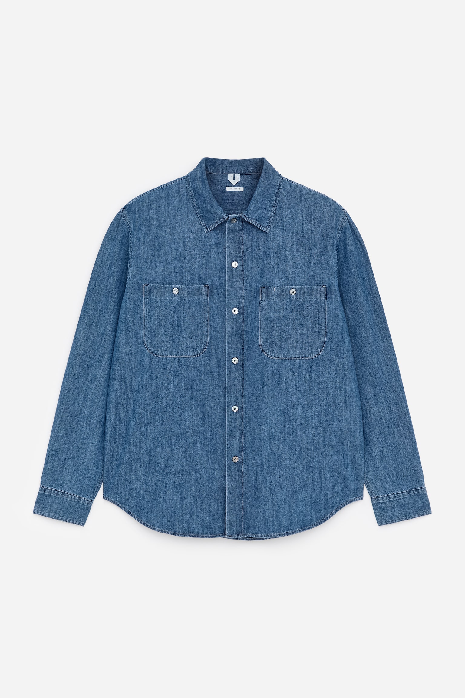 Denimskjorta - Blå - 2