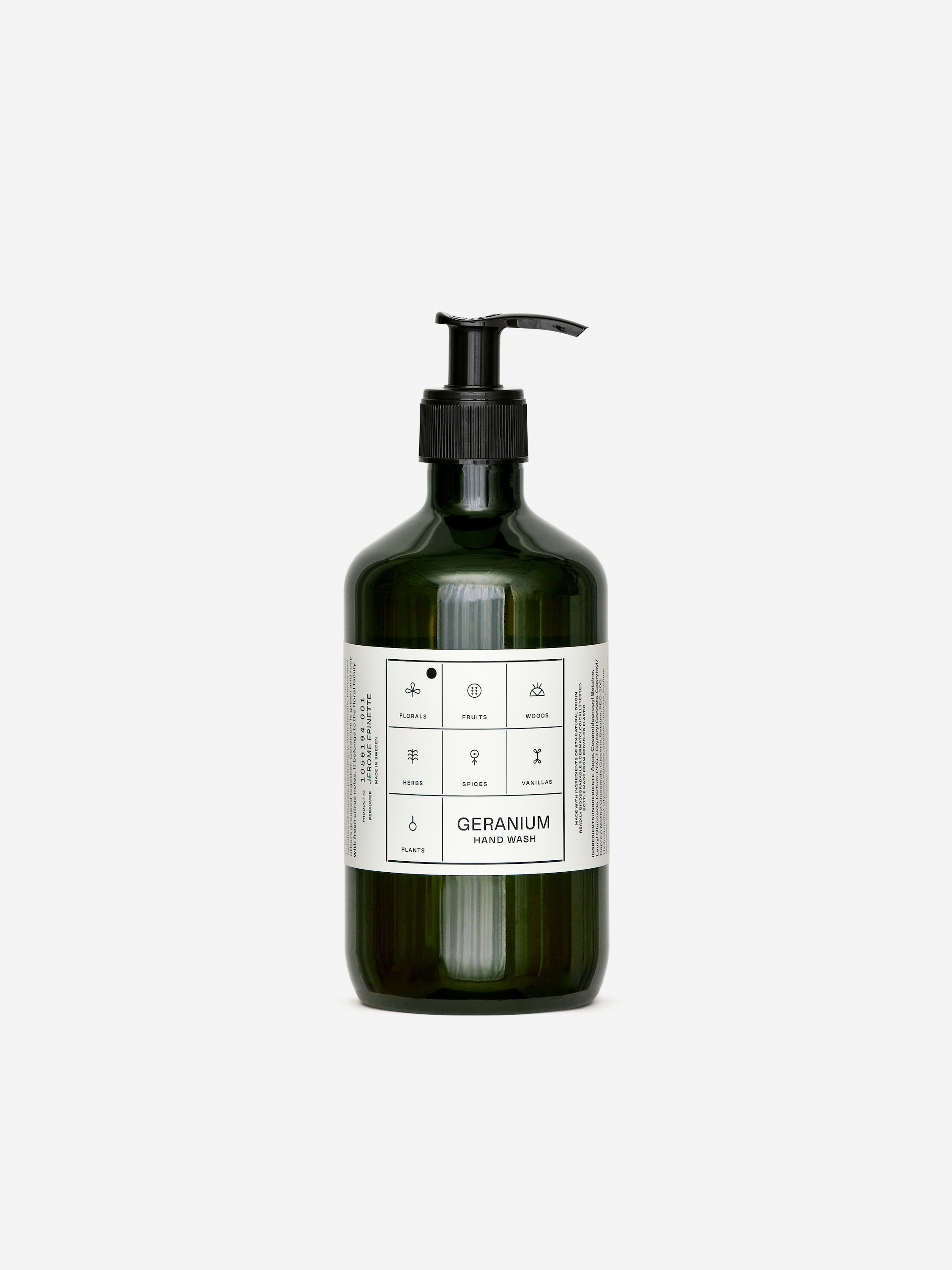Hand Wash Geranium 500 ml - Geranium - Homeware - StillMedia/DescriptiveStillLife - 1