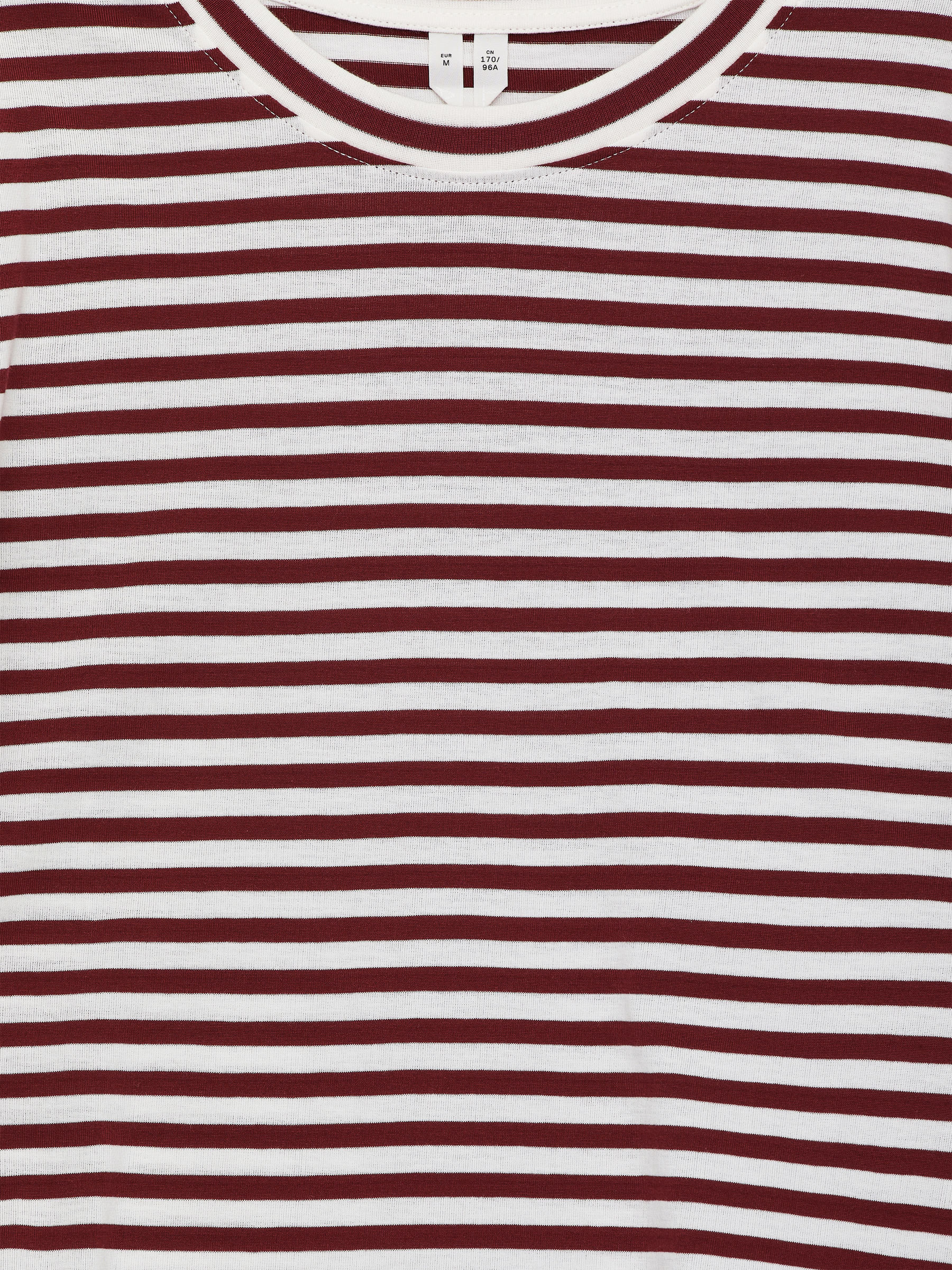 T-shirt signature à manches longues IRIS - Blanc cassé/Rouille - Regular fit - Femme - StillMedia/DescriptiveDetail - 2