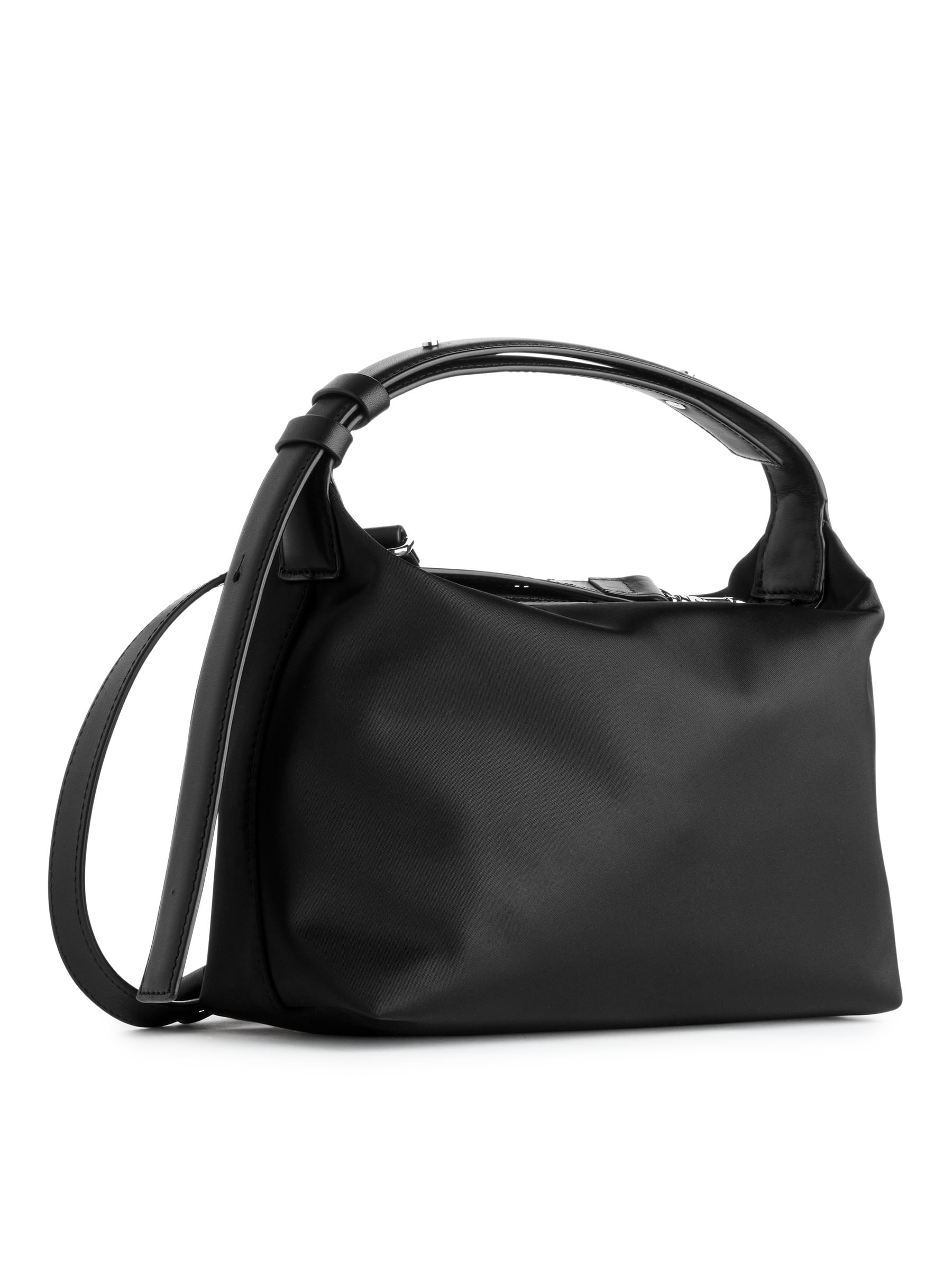 Umhängetasche mit Lederverzierungen - Schwarz - Damen - StillMedia/DescriptiveStillLife - 2