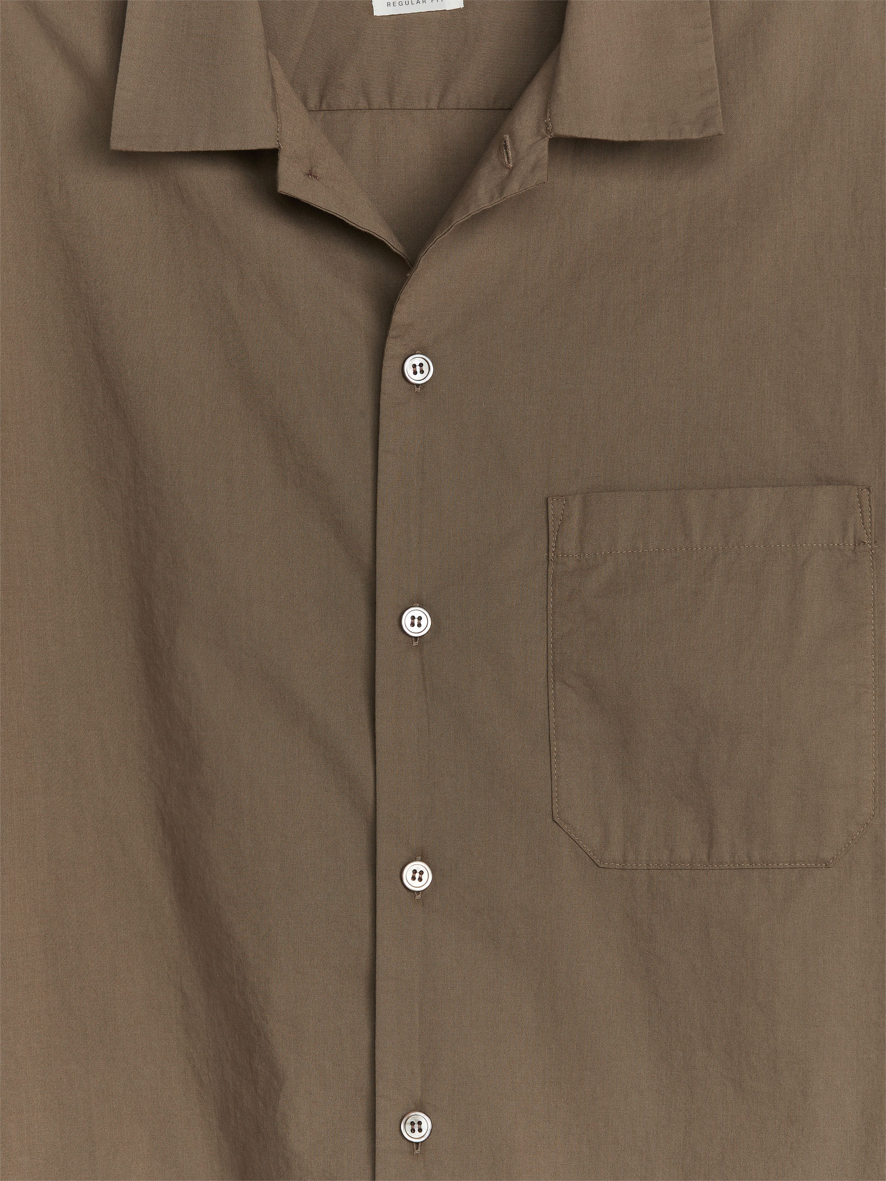 Legeres Popeline-Hemd - Dunkles Graubraun - Relaxed Fit - Herren - StillMedia/DescriptiveDetail - 2