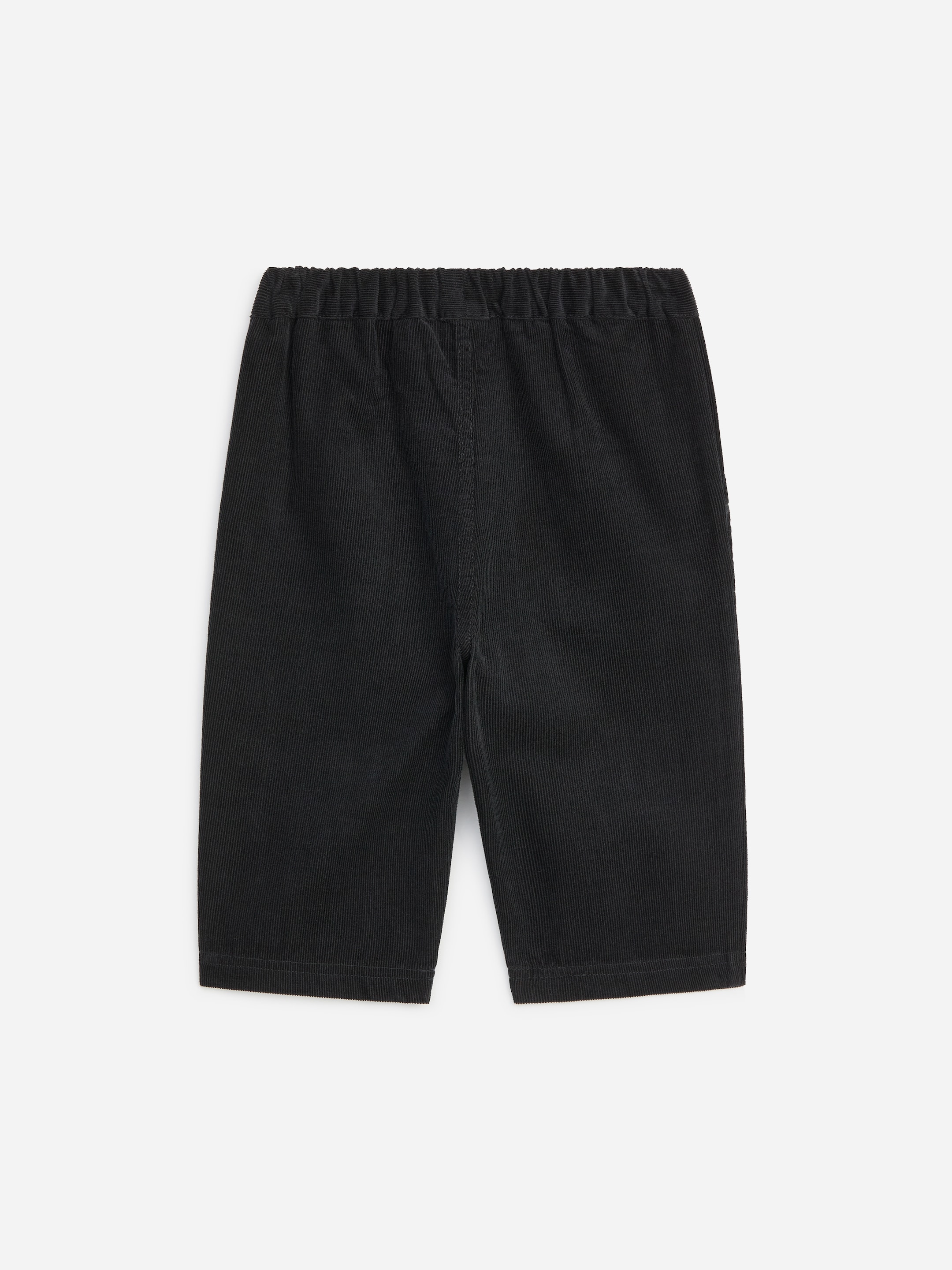 Corduroy Trousers - Black - Regular fit - children - StillMedia/DescriptiveStillLife - 1