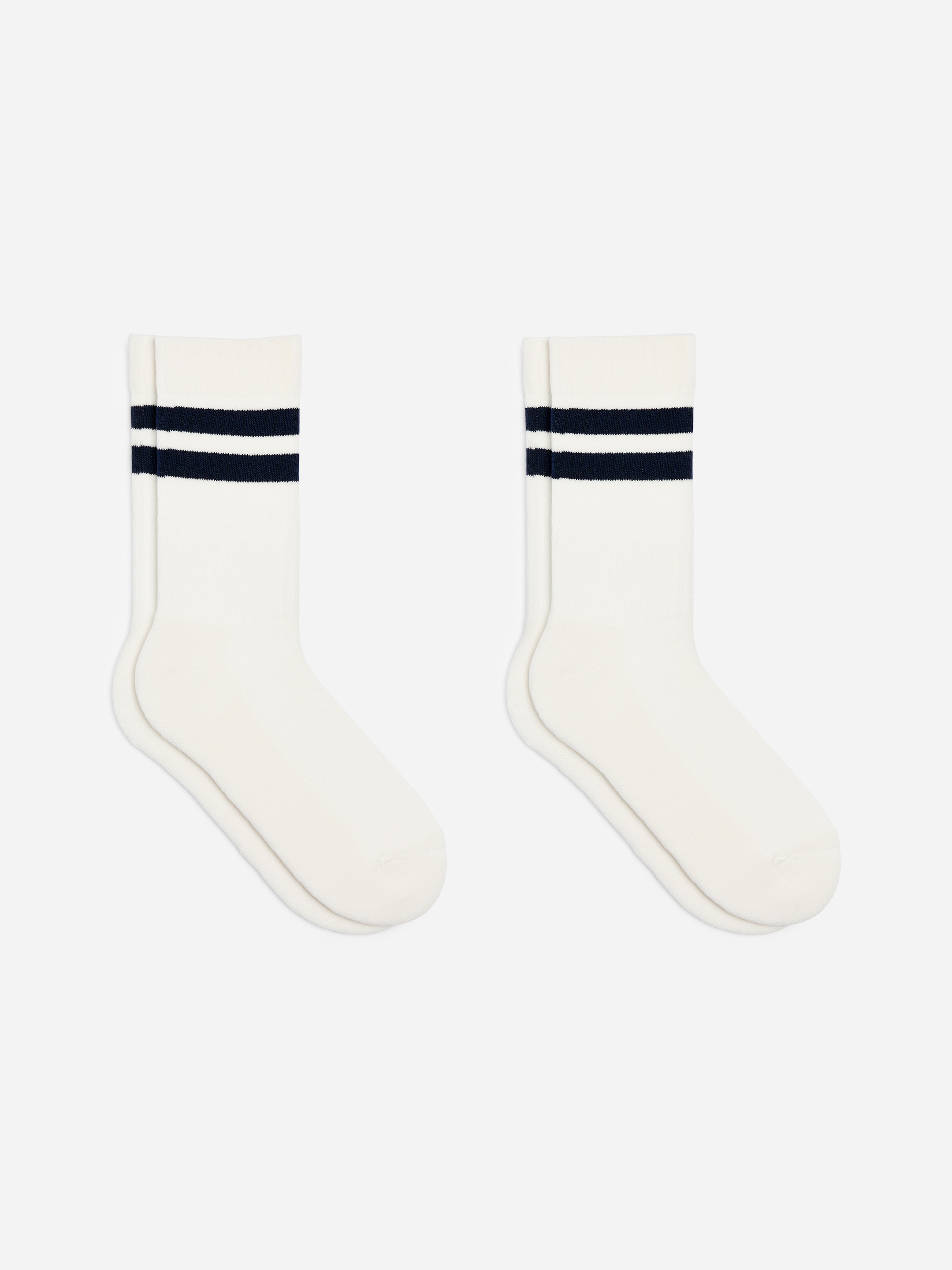 Chaussettes de sport en coton - Blanc/Bleu - Homme - StillMedia/DescriptiveStillLife - 5