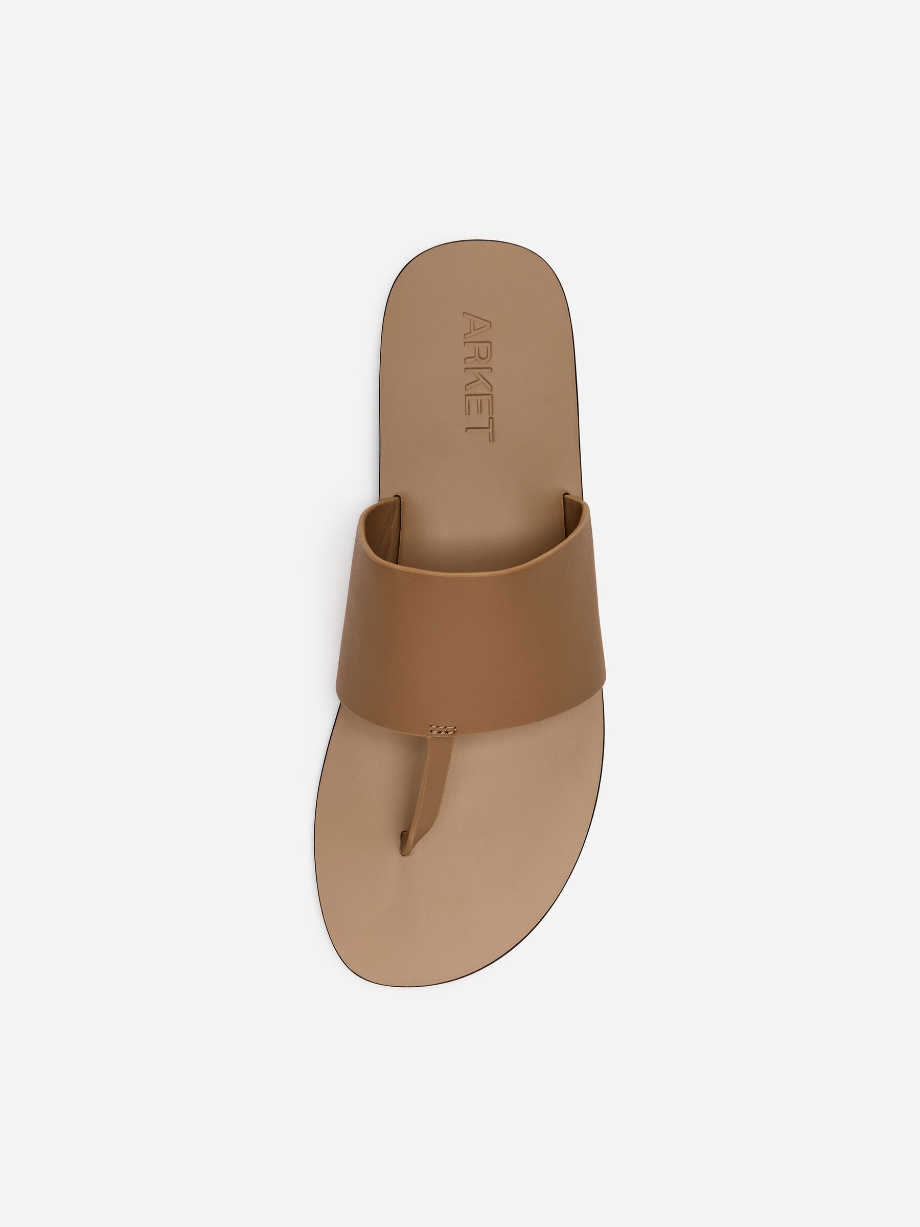 Split Leather Sandals - Light brown - Women - StillMedia/DescriptiveStillLife - 6