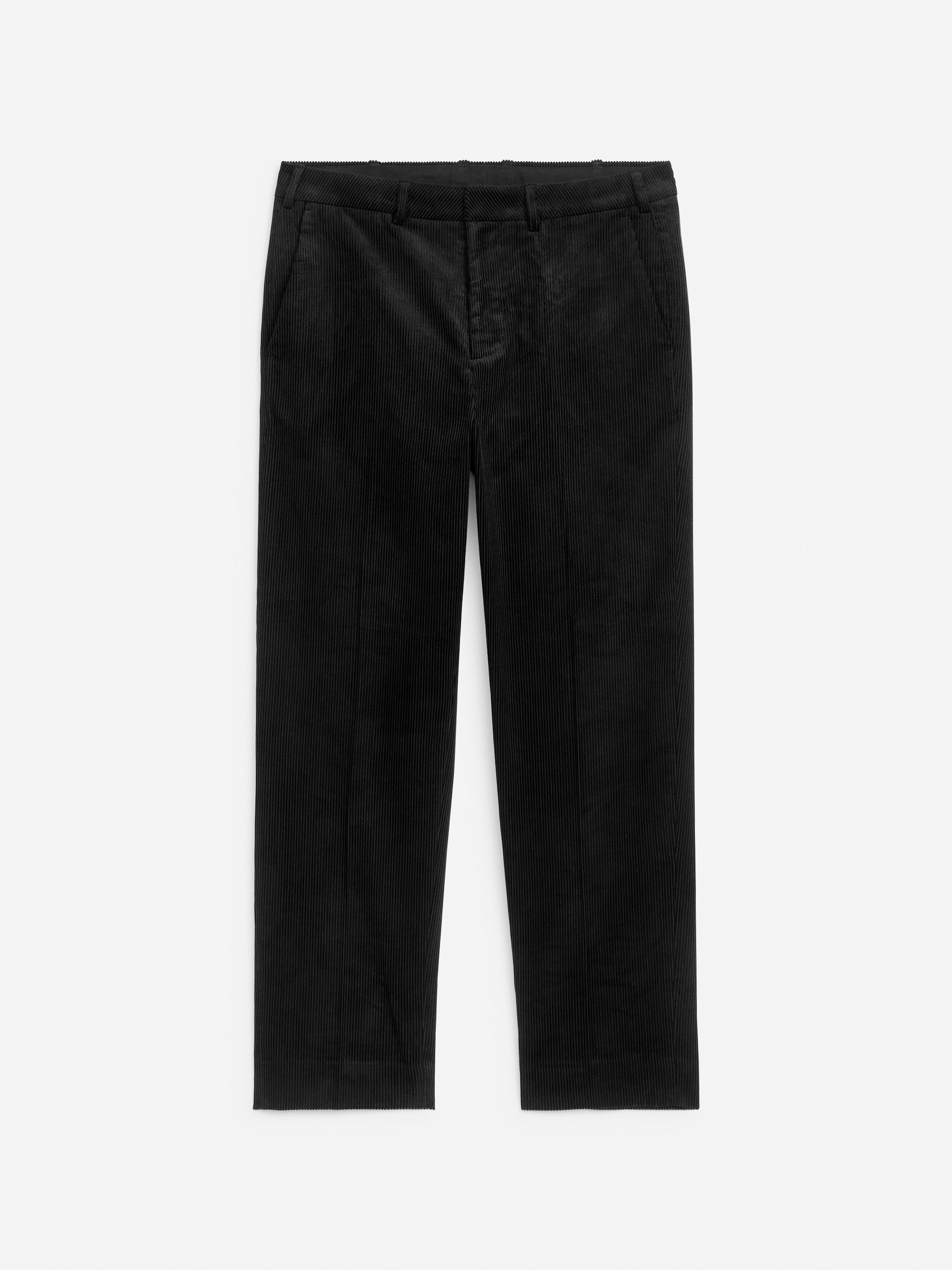 Corduroy Trousers - Black/Dark Blue