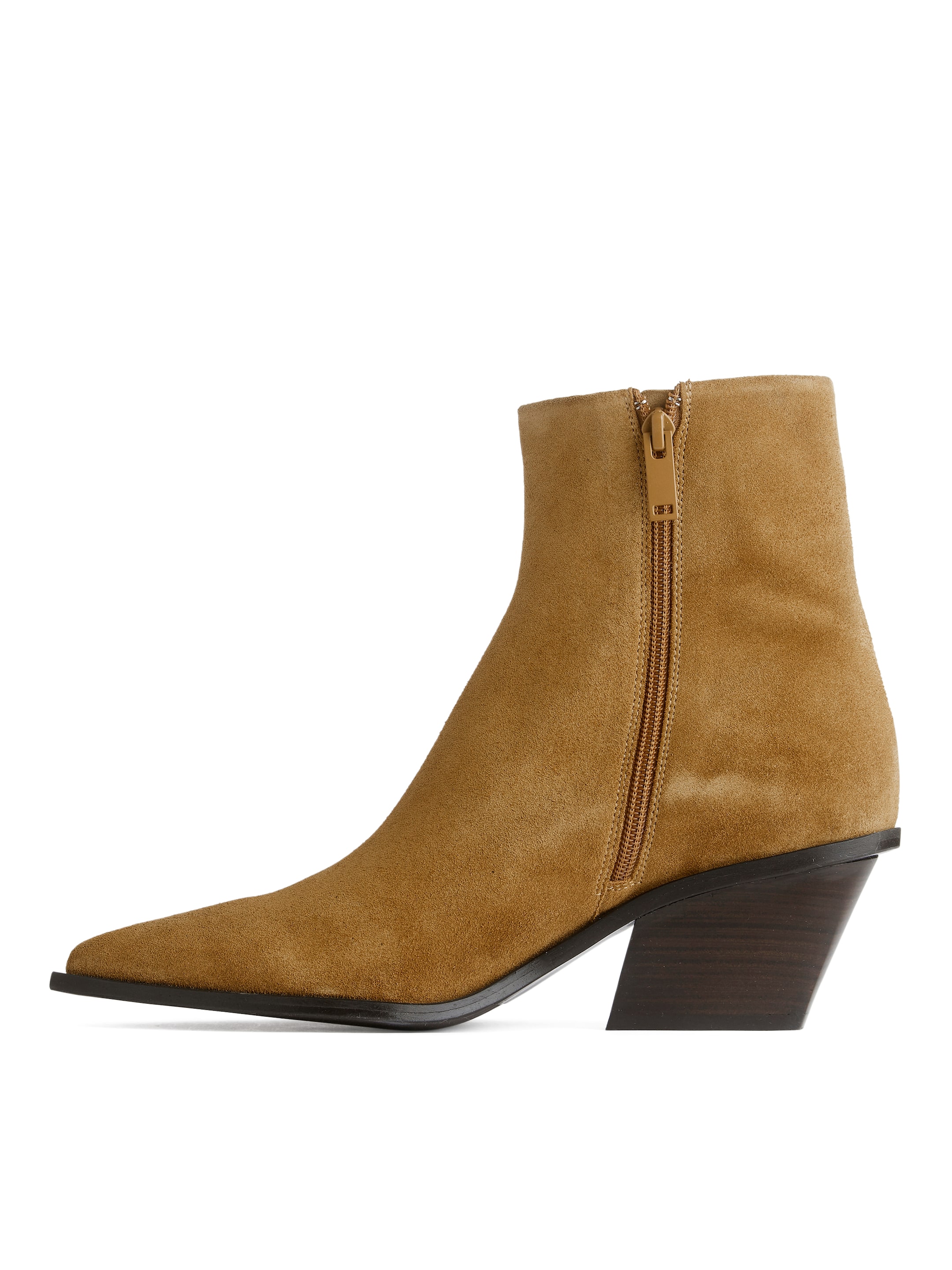 Stövletter i mocka - Beige - Women - StillMedia/DescriptiveStillLife - 4