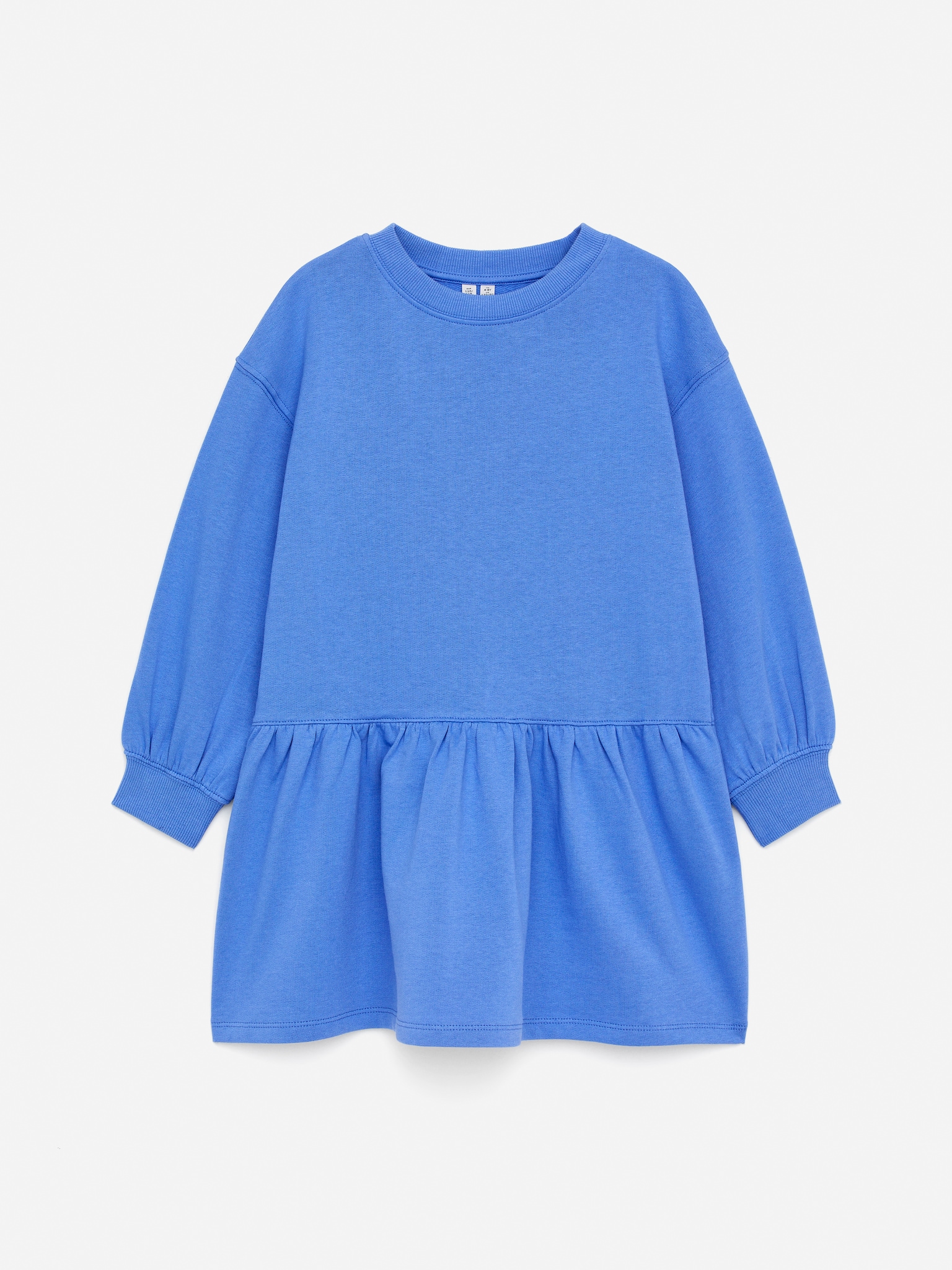Robe sweat oversize - Bleu