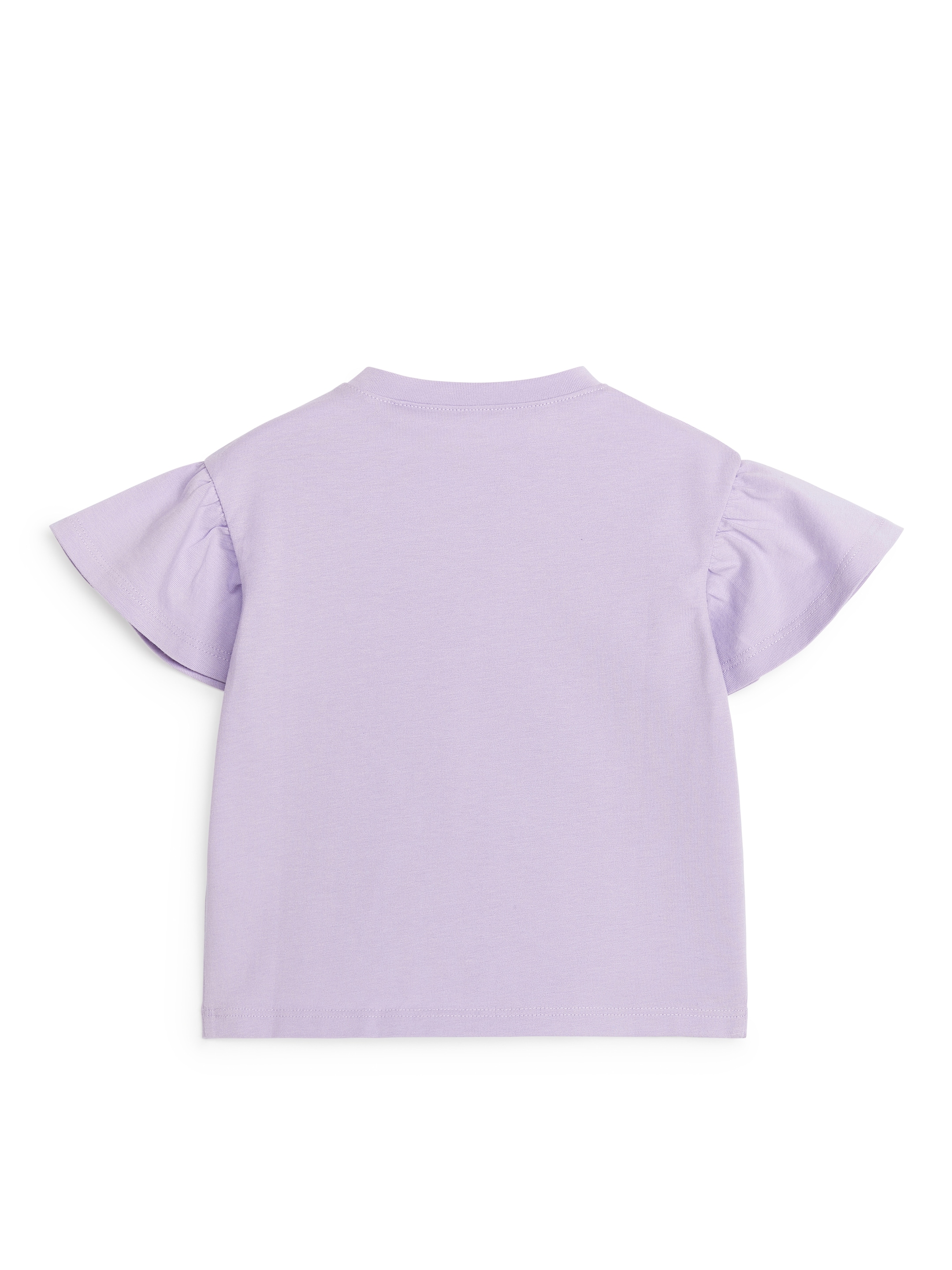 Se større billede: T-shirt med flæser - Syrenfarvet - BØRN | H&M DK 2
