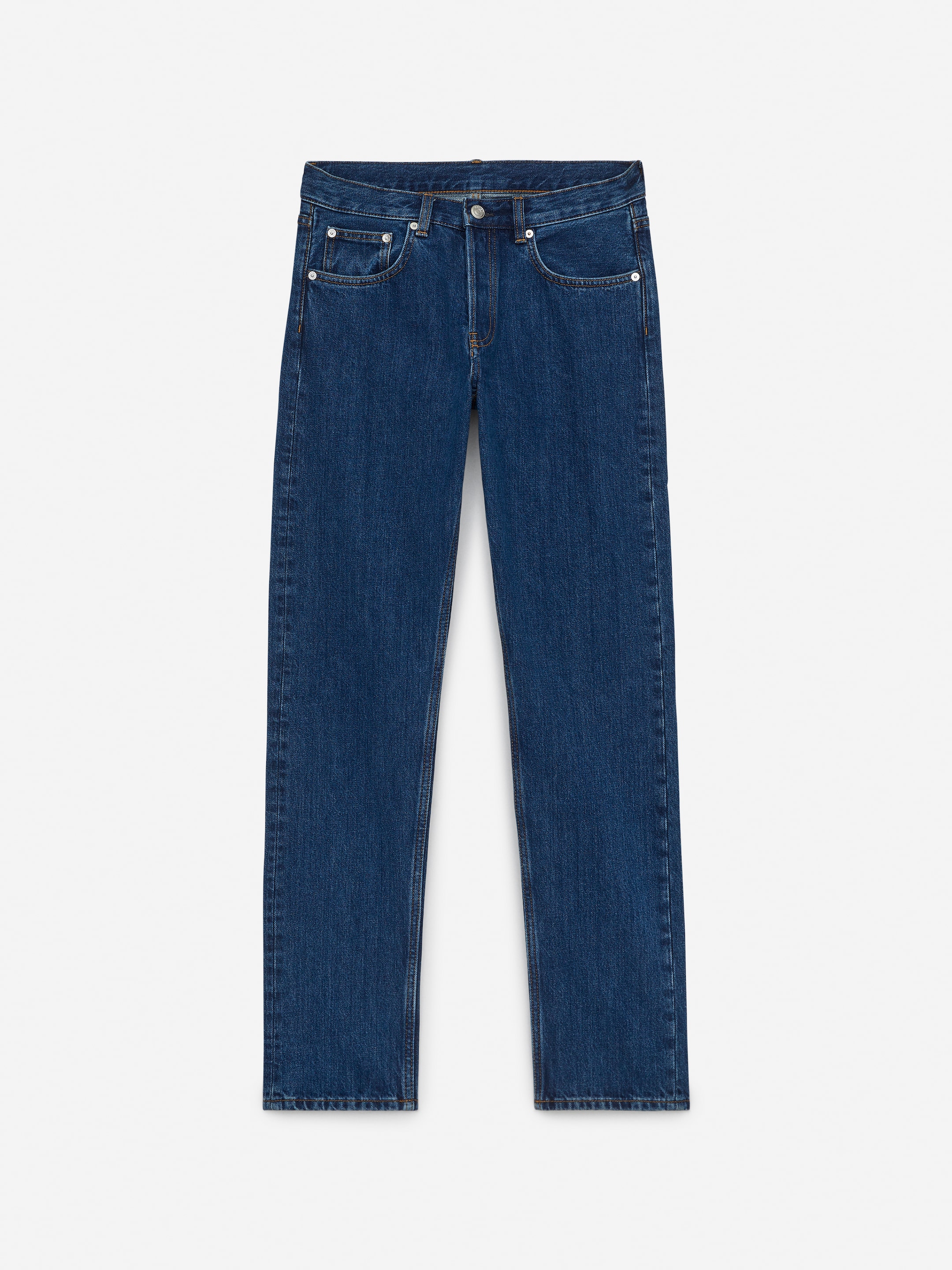 PARK Regular Jeans - Mid Blue - Regular fit - Men - StillMedia/DescriptiveStillLife - 1