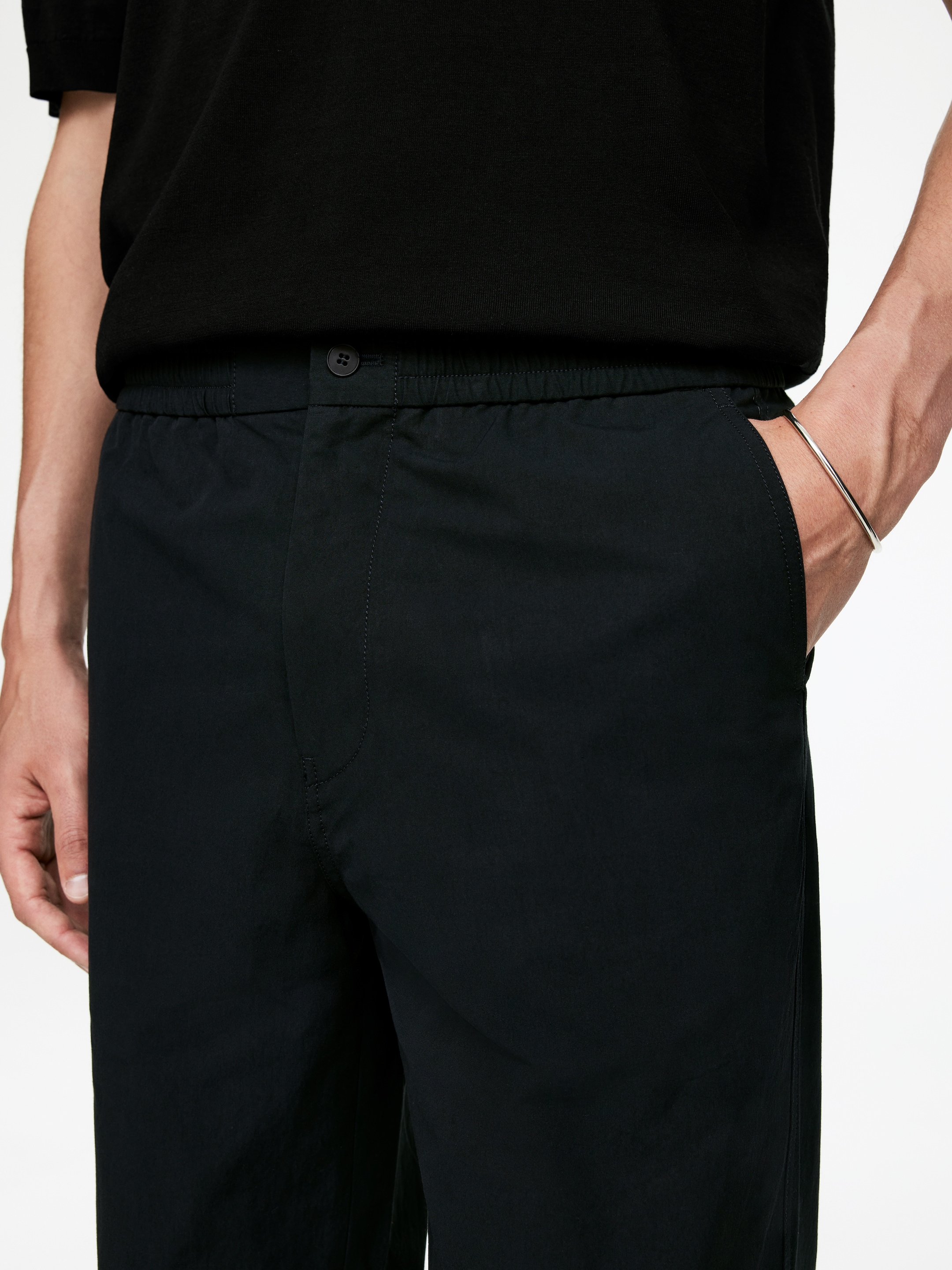 Größeres Bild anzeigen: Baumwollhose - Schwarz - Men | H&M AT 4