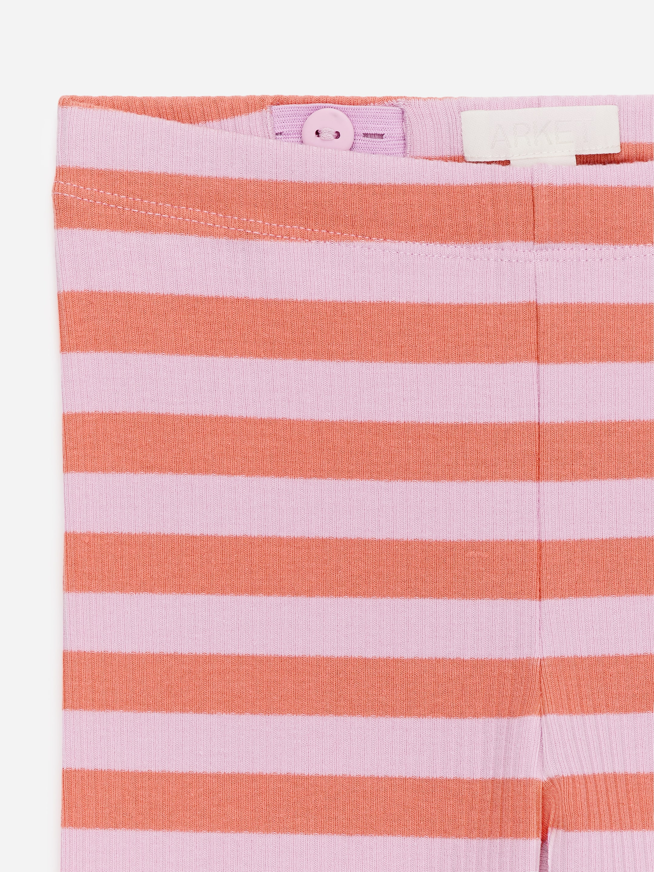 Leggings de canalé - Rosa/naranja - Corte ajustado - Children - StillMedia/DescriptiveDetail - 1