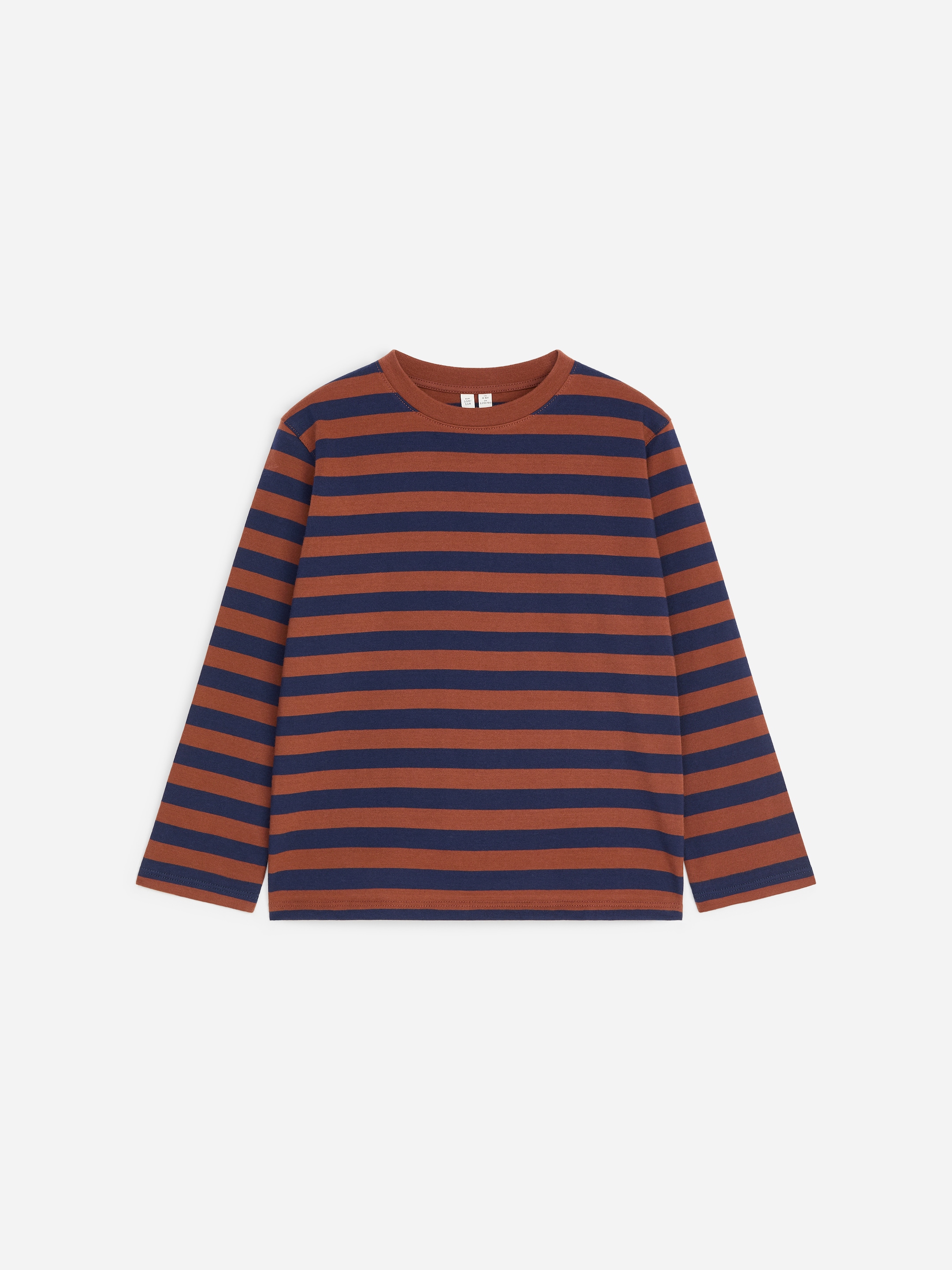 Long-Sleeve T-Shirt-Brown-20005