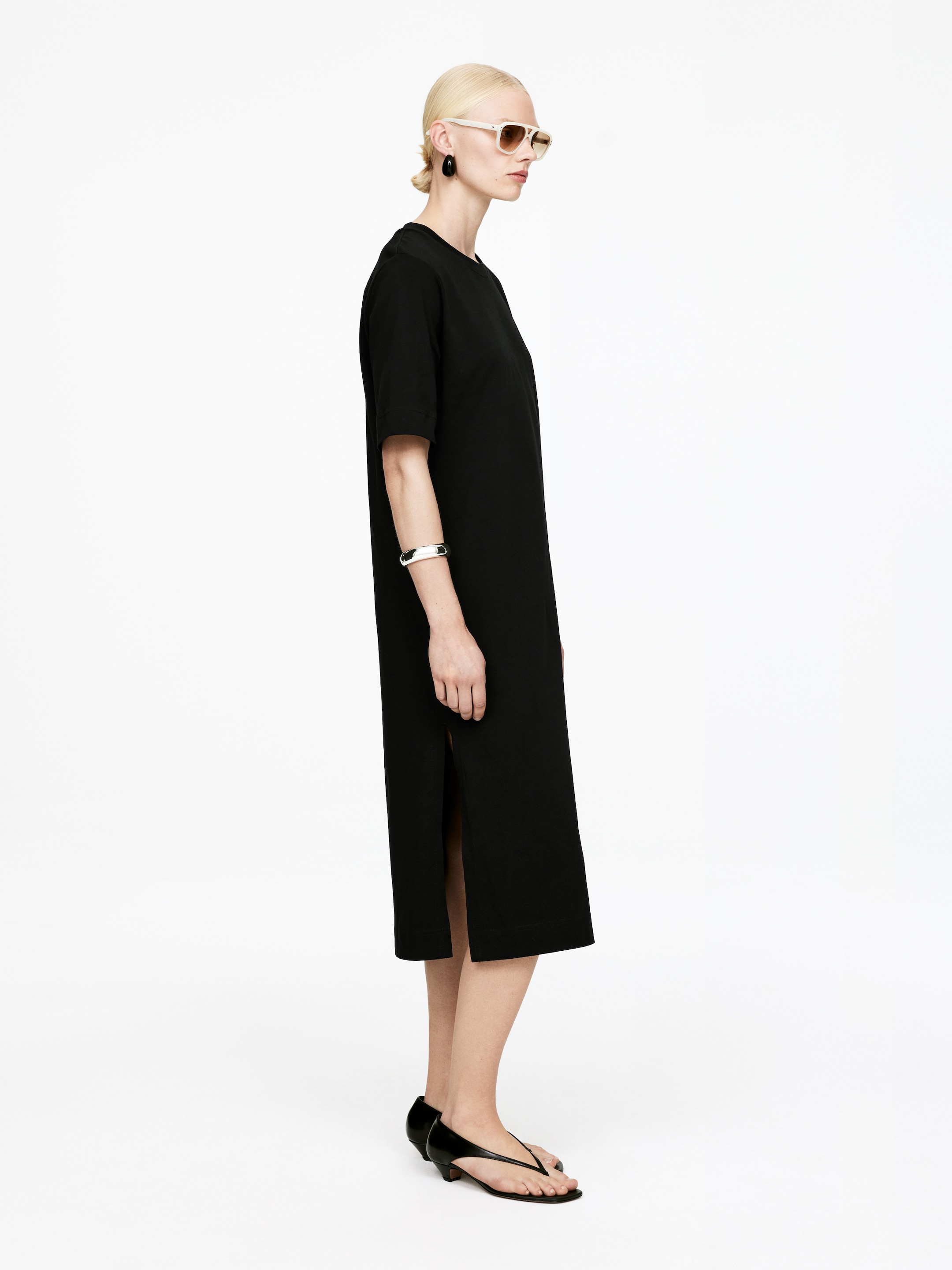 Agrandir l'image: Robe t-shirt - Noir - FEMME | H&M CH 4
