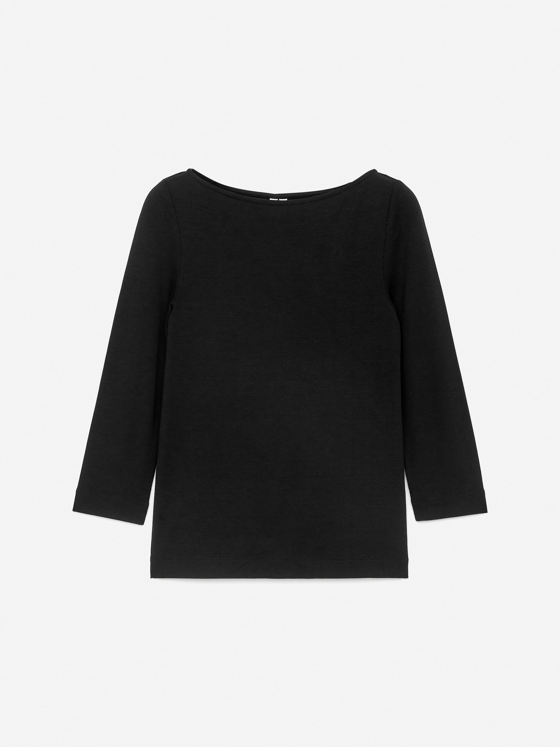 Visualizza immagine più grande: Maglia a coste in lyocell - Nero - DONNA | H&M IT 1