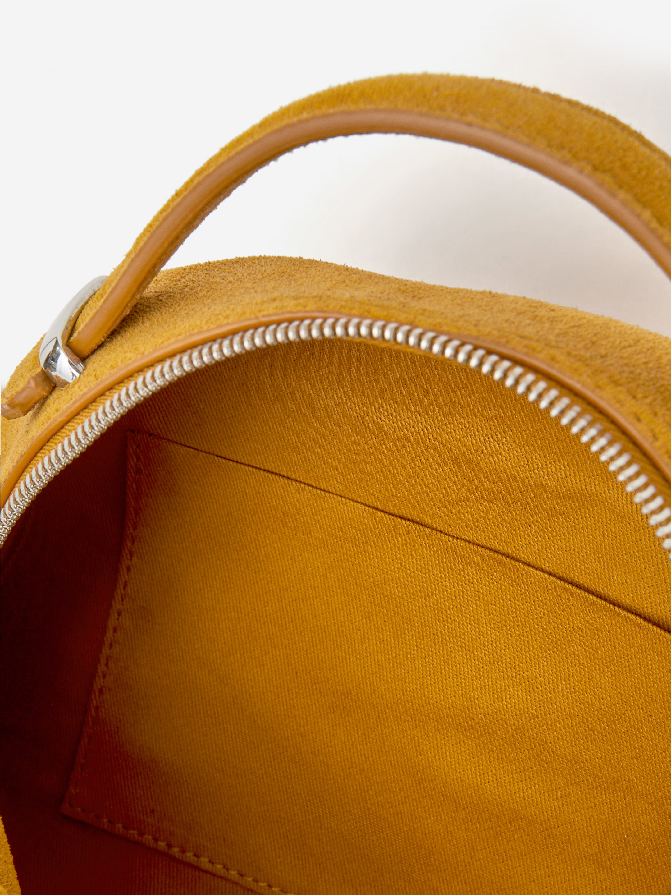 Split Suede Crossbody Bag - Yellow - Women - StillMedia/DescriptiveDetail - 3