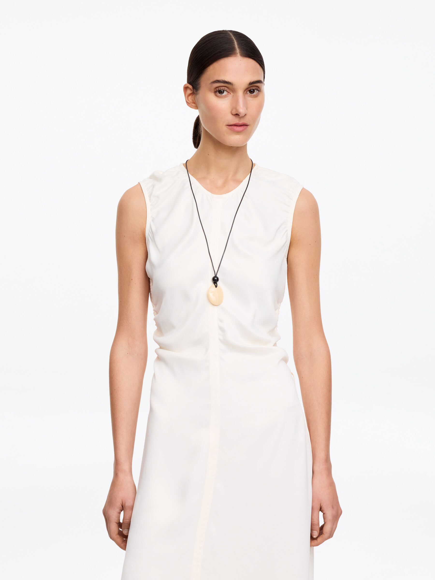 Naszyjnik z zawieszką - Czarny - Women - StillMedia/Lookbook - 4