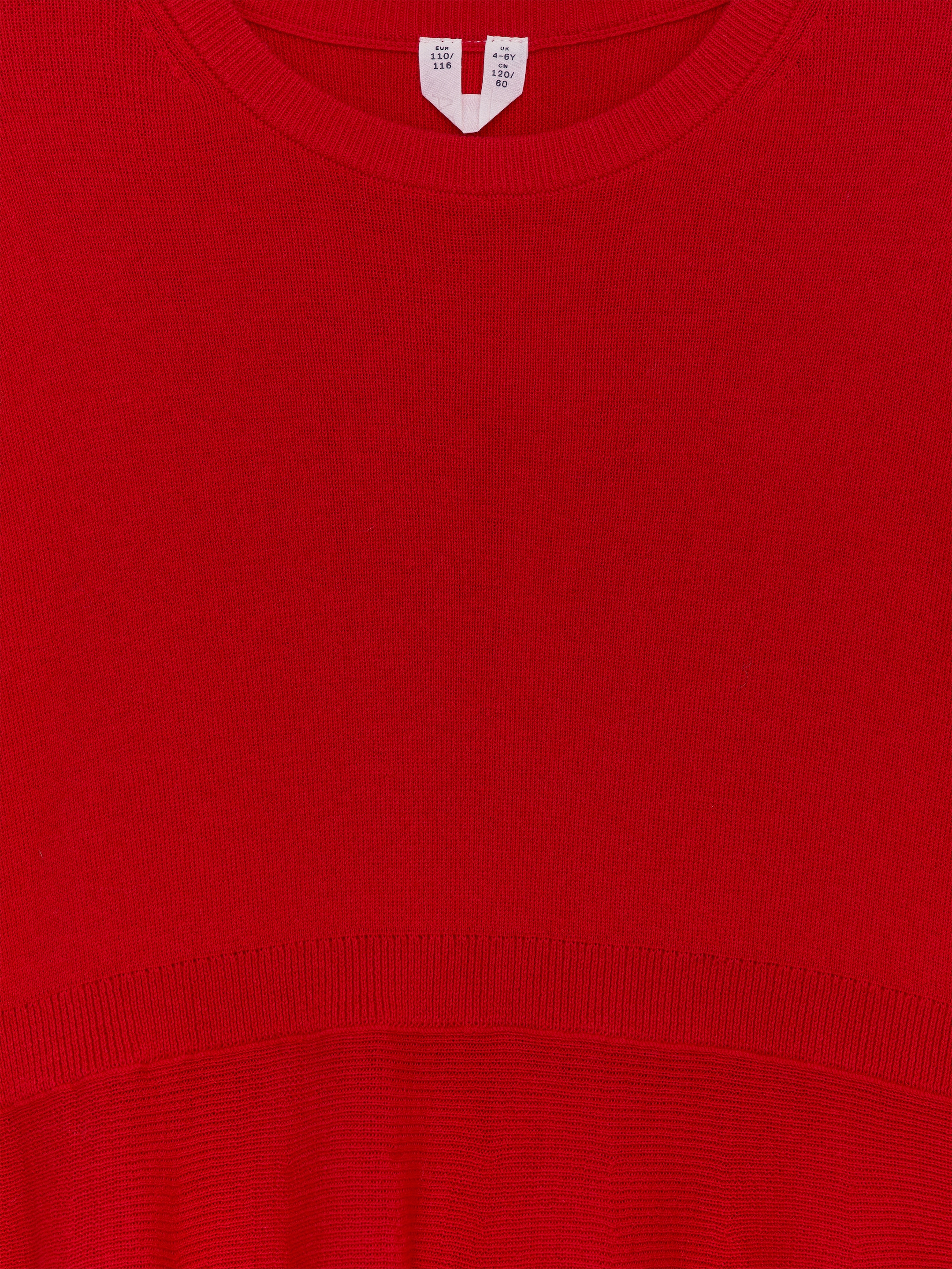 Robe en maille de coton et laine - Rouge - Regular fit - Enfant - StillMedia/DescriptiveStillLife - 2