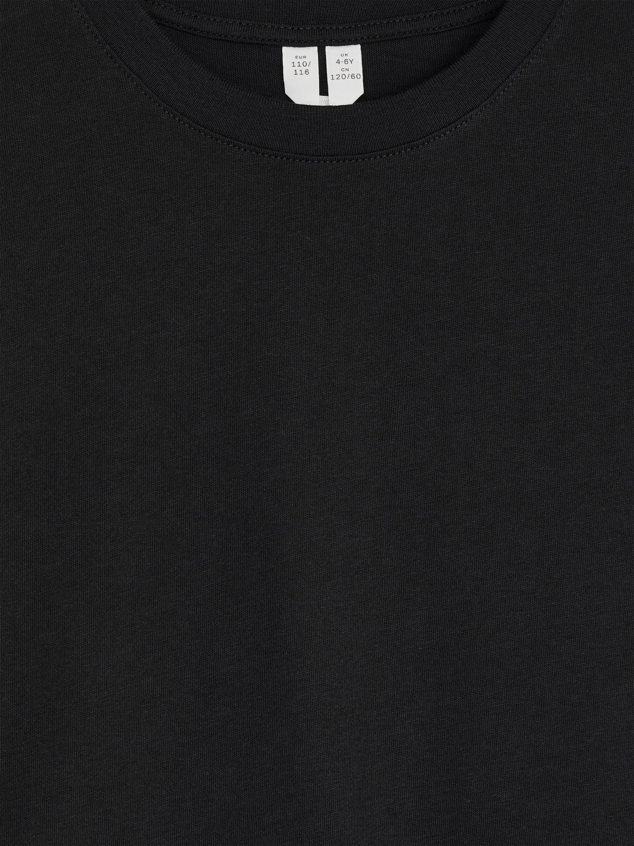Crew-Neck T-Shirt - Black - Regular fit - Children - StillMedia/DescriptiveDetail - 2