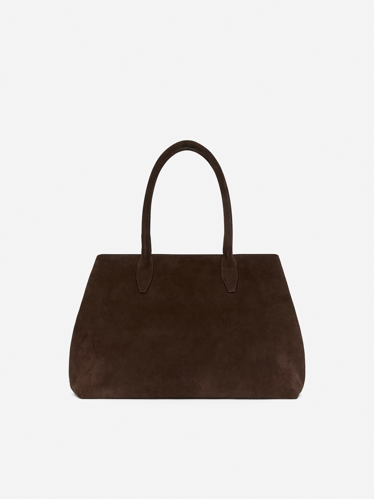 Bolso tote de ante